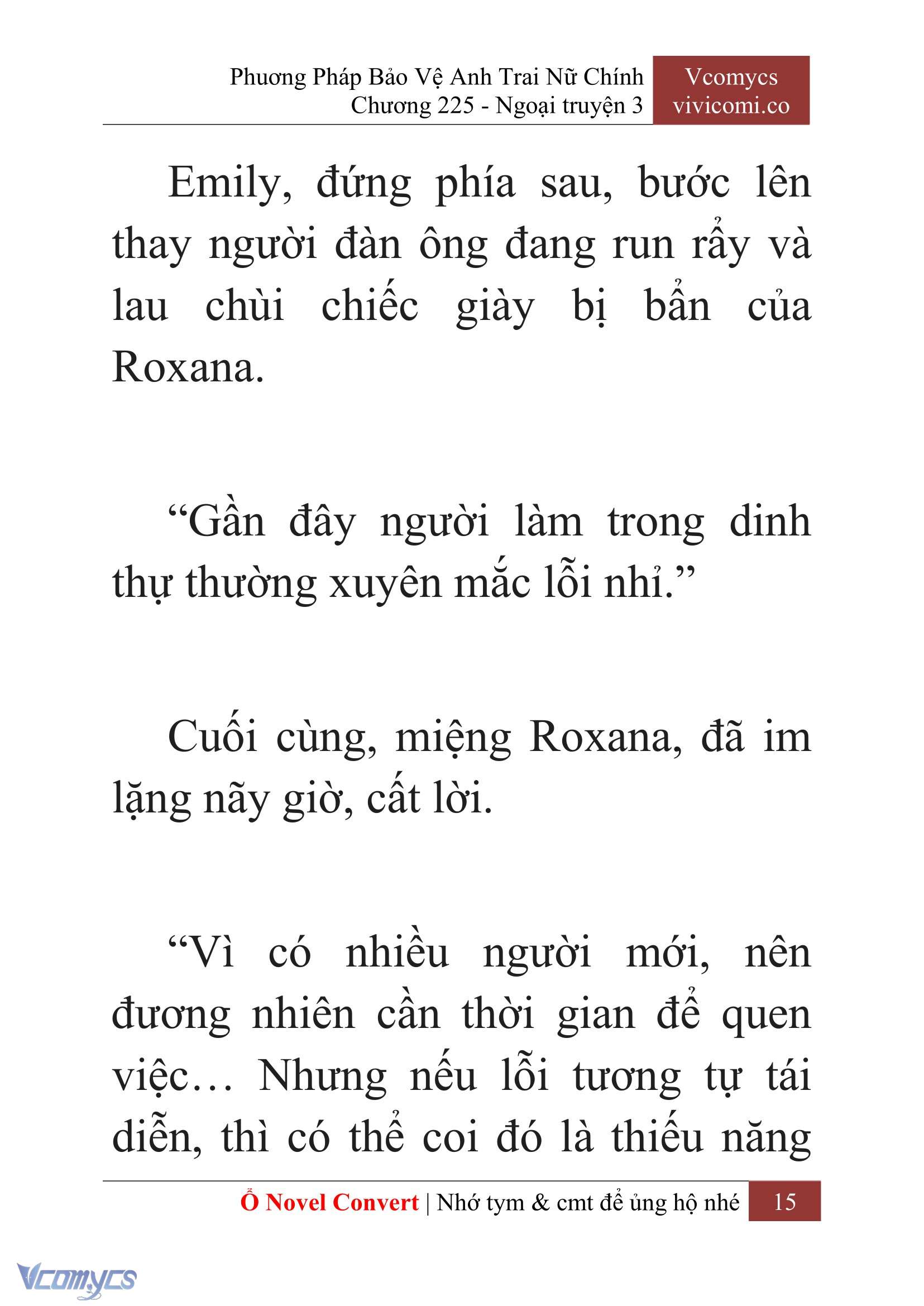 [Novel] Phương Pháp Bảo Vệ Anh Trai Nữ Chính Chap 225 - Trang 2