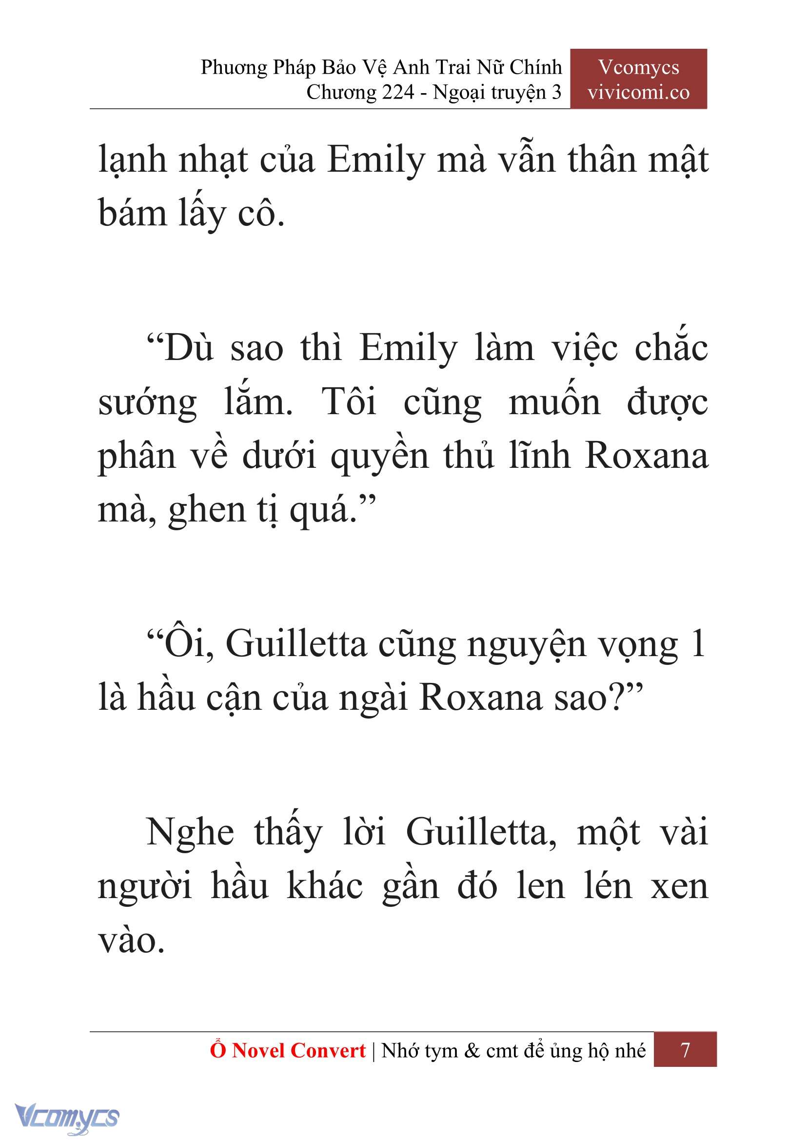 [Novel] Phương Pháp Bảo Vệ Anh Trai Nữ Chính Chap 224 - Trang 2