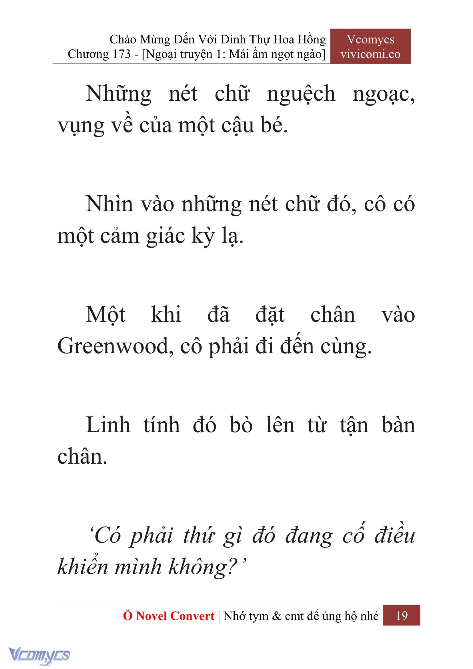 [Novel] Chào Mừng Đến Với Dinh Thự Hoa Hồng Chap 173 - Trang 2