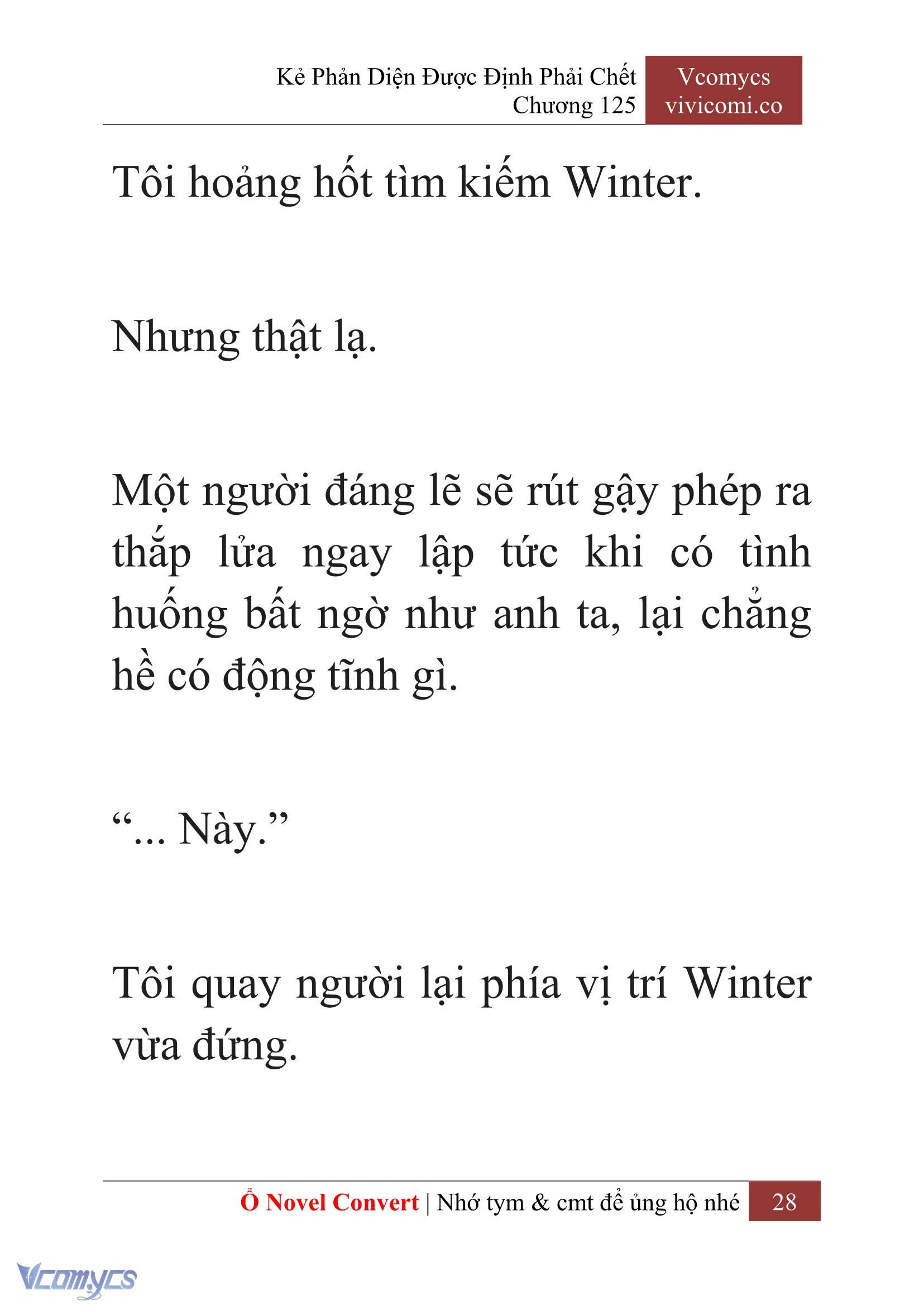 [Novel] Kẻ Phản Diện Được Định Phải Chết Chap 125 - Next Chap 126