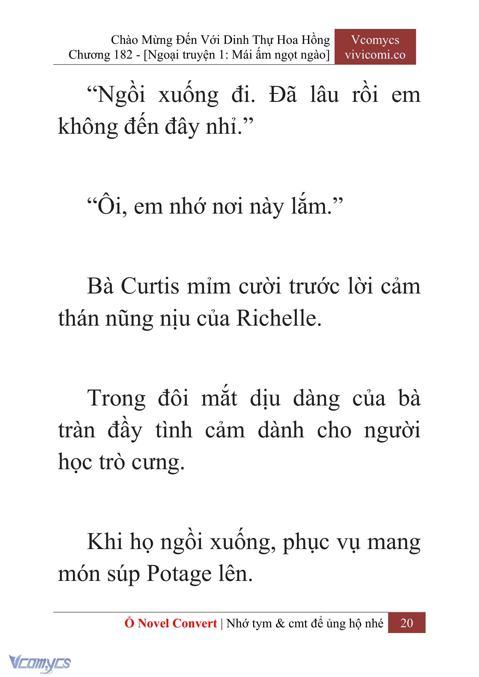 [Novel] Chào Mừng Đến Với Dinh Thự Hoa Hồng Chap 182 - Trang 2