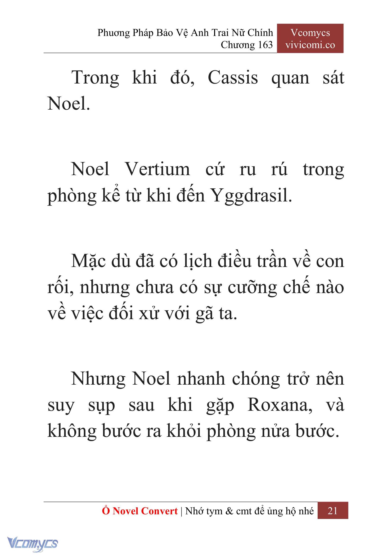 [Novel] Phương Pháp Bảo Vệ Anh Trai Nữ Chính Chap 163 - Trang 2