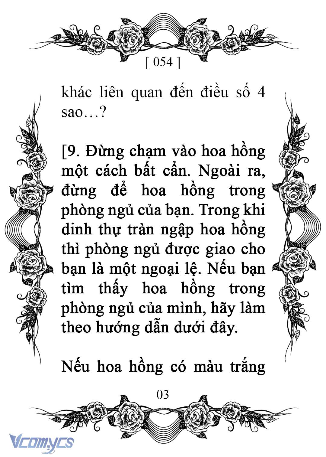 [Novel] Chào Mừng Đến Với Dinh Thự Hoa Hồng Chap 54 - Trang 2