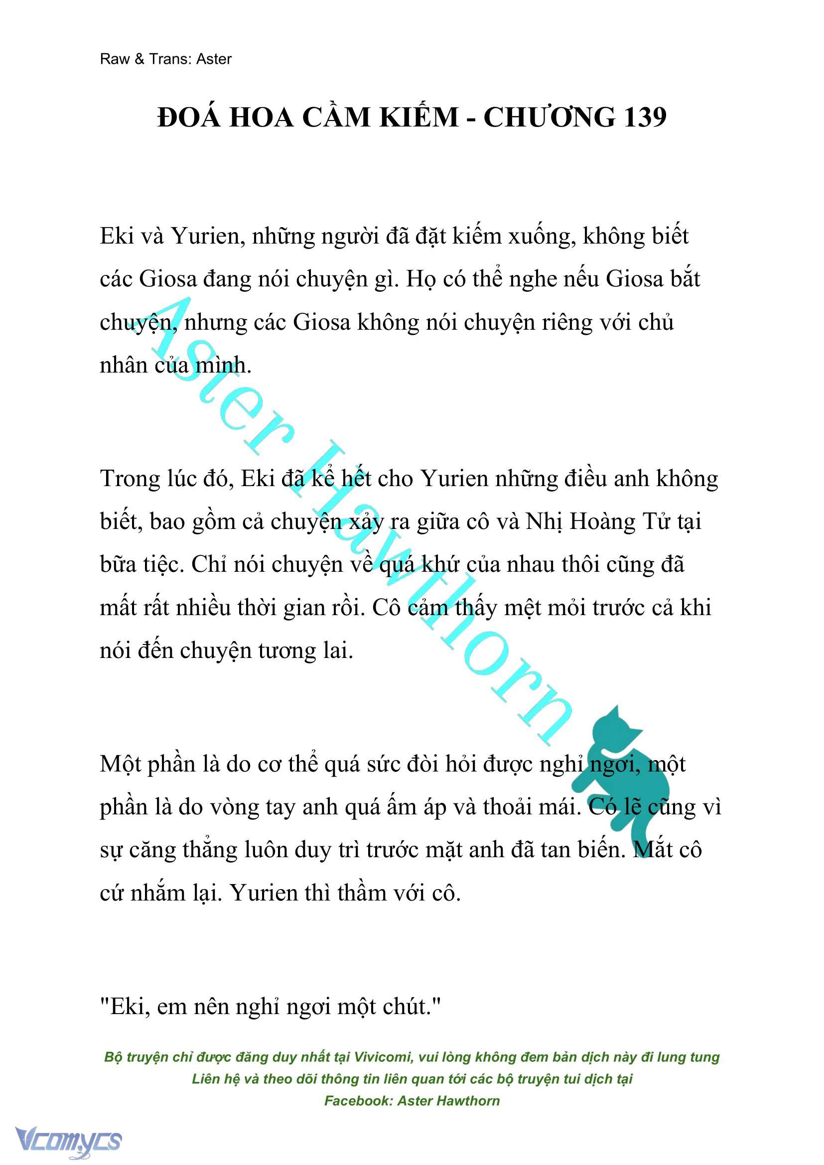 [NOVEL] Đóa Hoa Cầm Kiếm Chap 139 - Trang 2