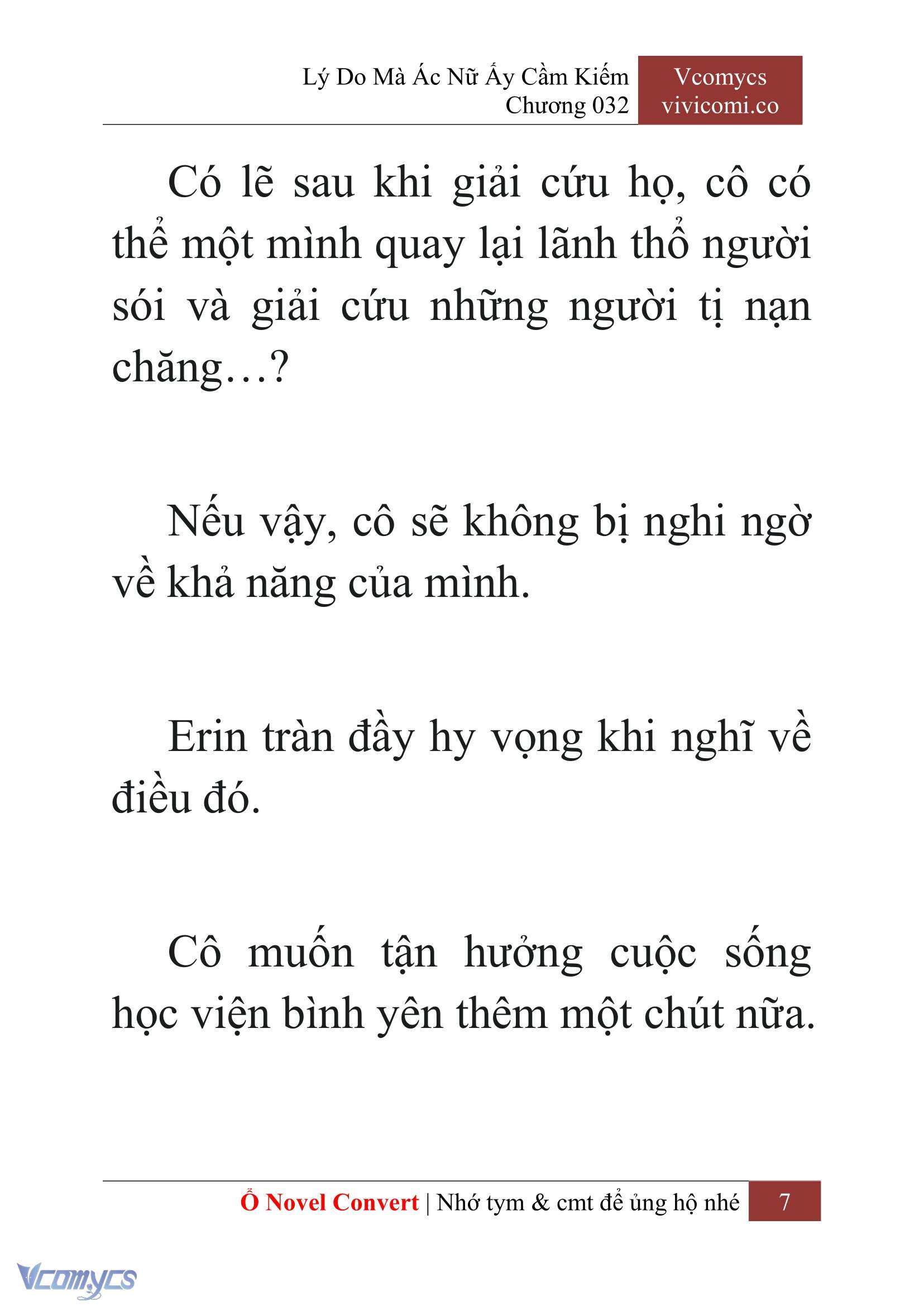 [Novel] Lý Do Mà Ác Nữ Ấy Cầm Kiếm Chap 32 - Trang 2