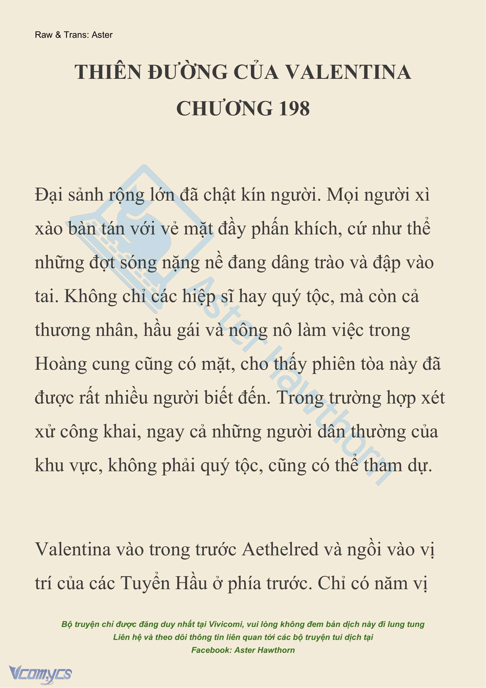 [NOVEL] Thiên Đường Của Valentina Chap 198 - Trang 2