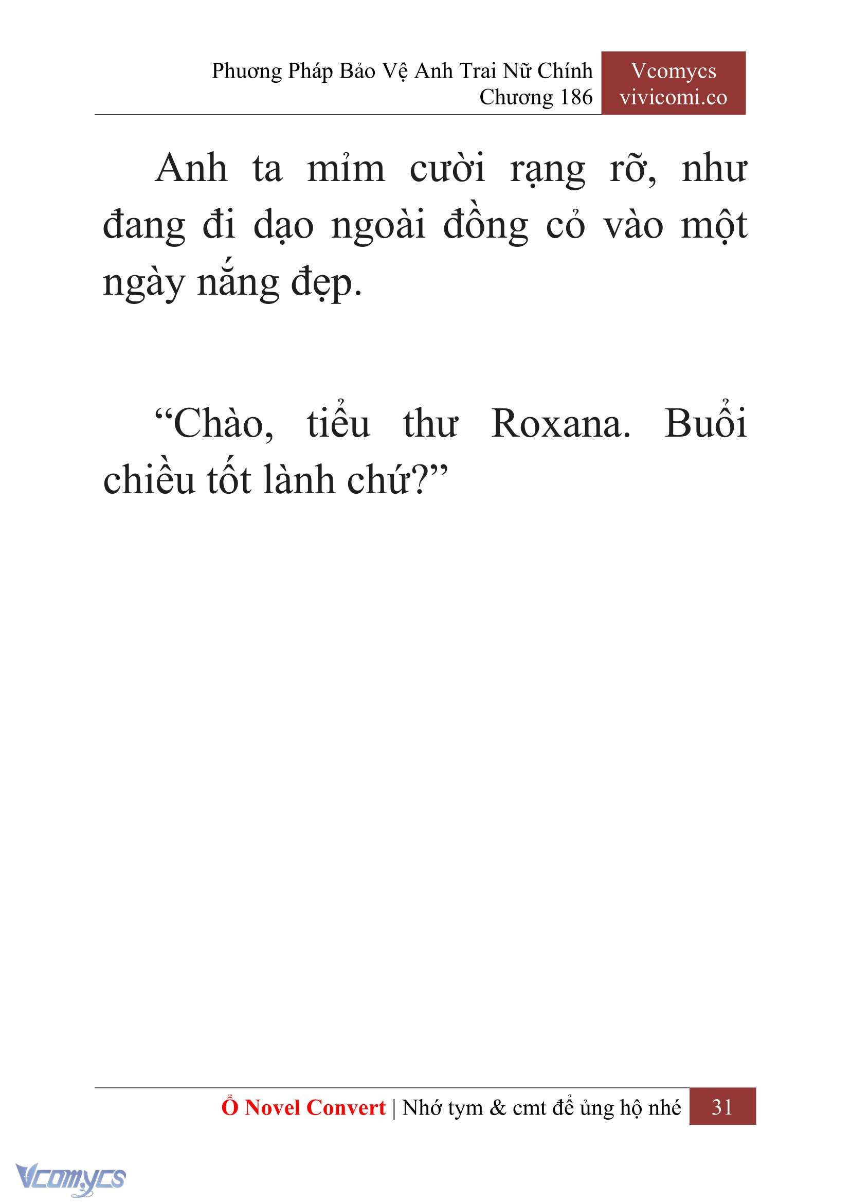 [Novel] Phương Pháp Bảo Vệ Anh Trai Nữ Chính Chap 186 - Trang 2