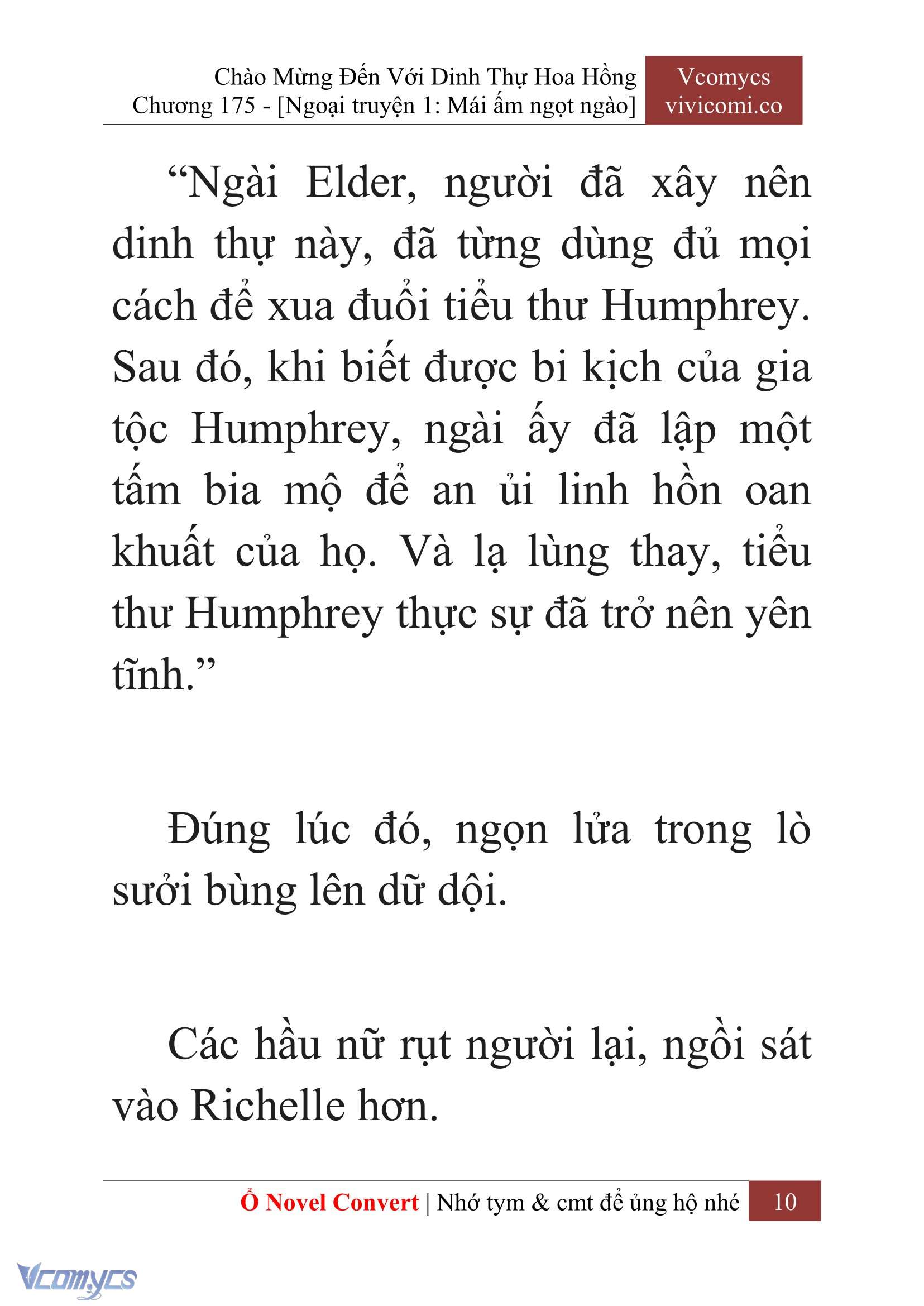 [Novel] Chào Mừng Đến Với Dinh Thự Hoa Hồng Chap 175 - Trang 2