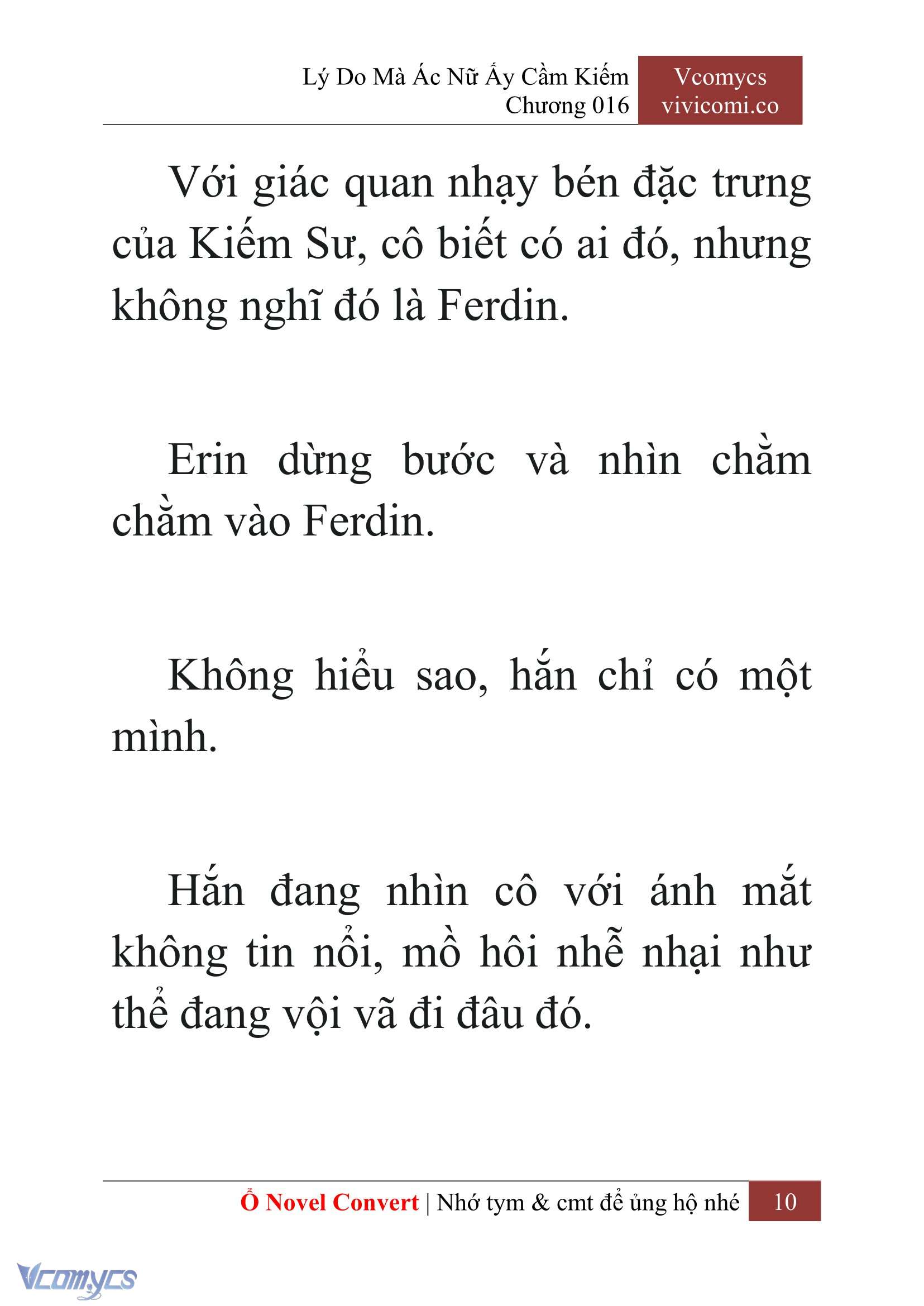 [Novel] Lý Do Mà Ác Nữ Ấy Cầm Kiếm Chap 16 - Trang 2