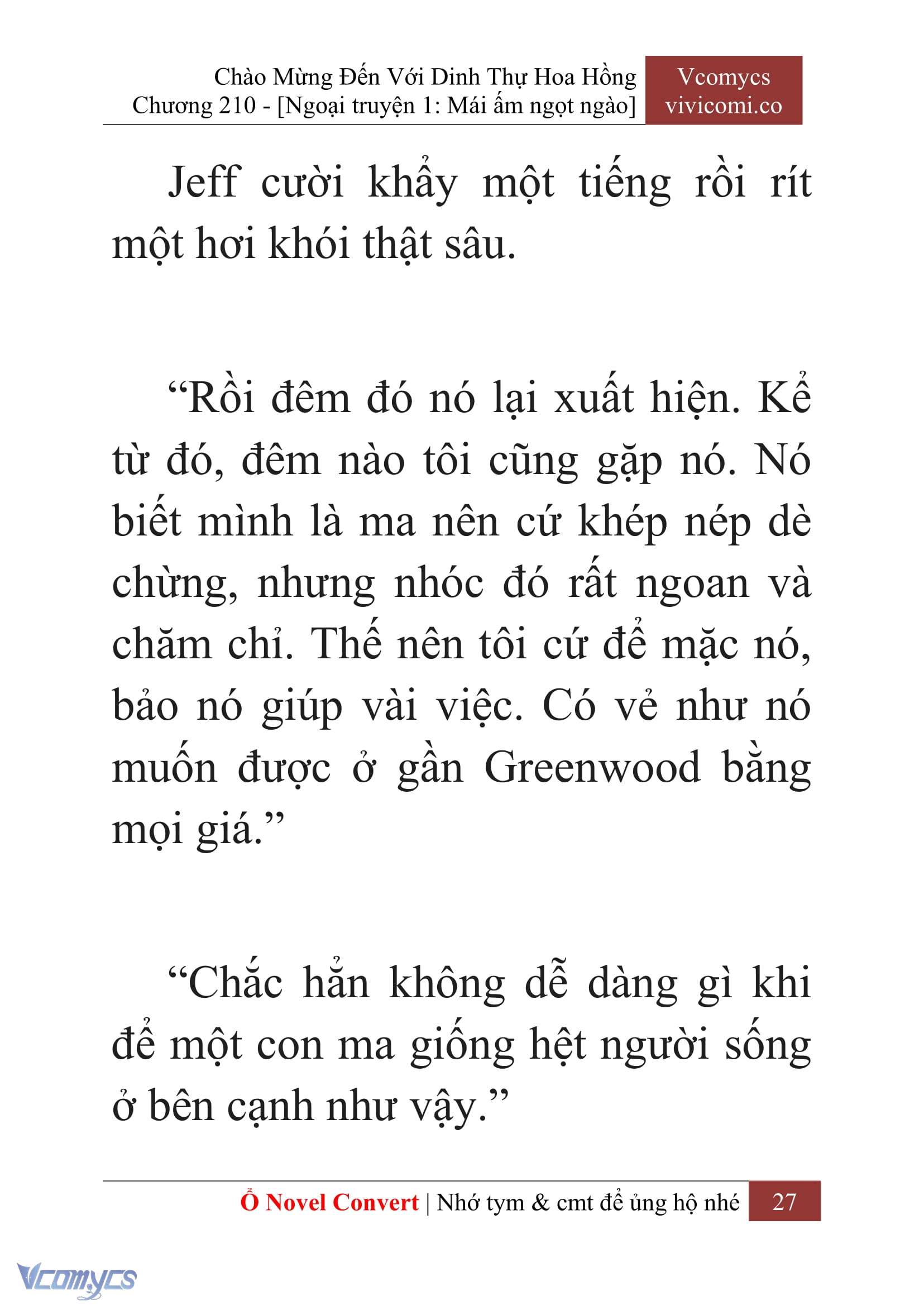 [Novel] Chào Mừng Đến Với Dinh Thự Hoa Hồng Chap 210 - Trang 2