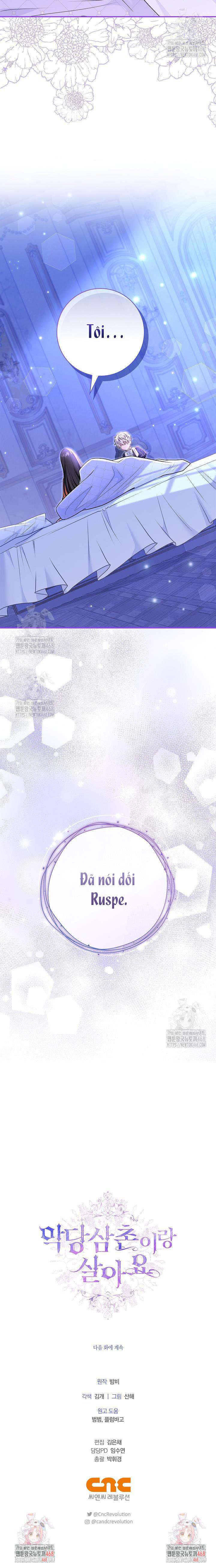 Tôi Sống Với Người Cậu Phản Diện Của Mình Chap 32 - Trang 2