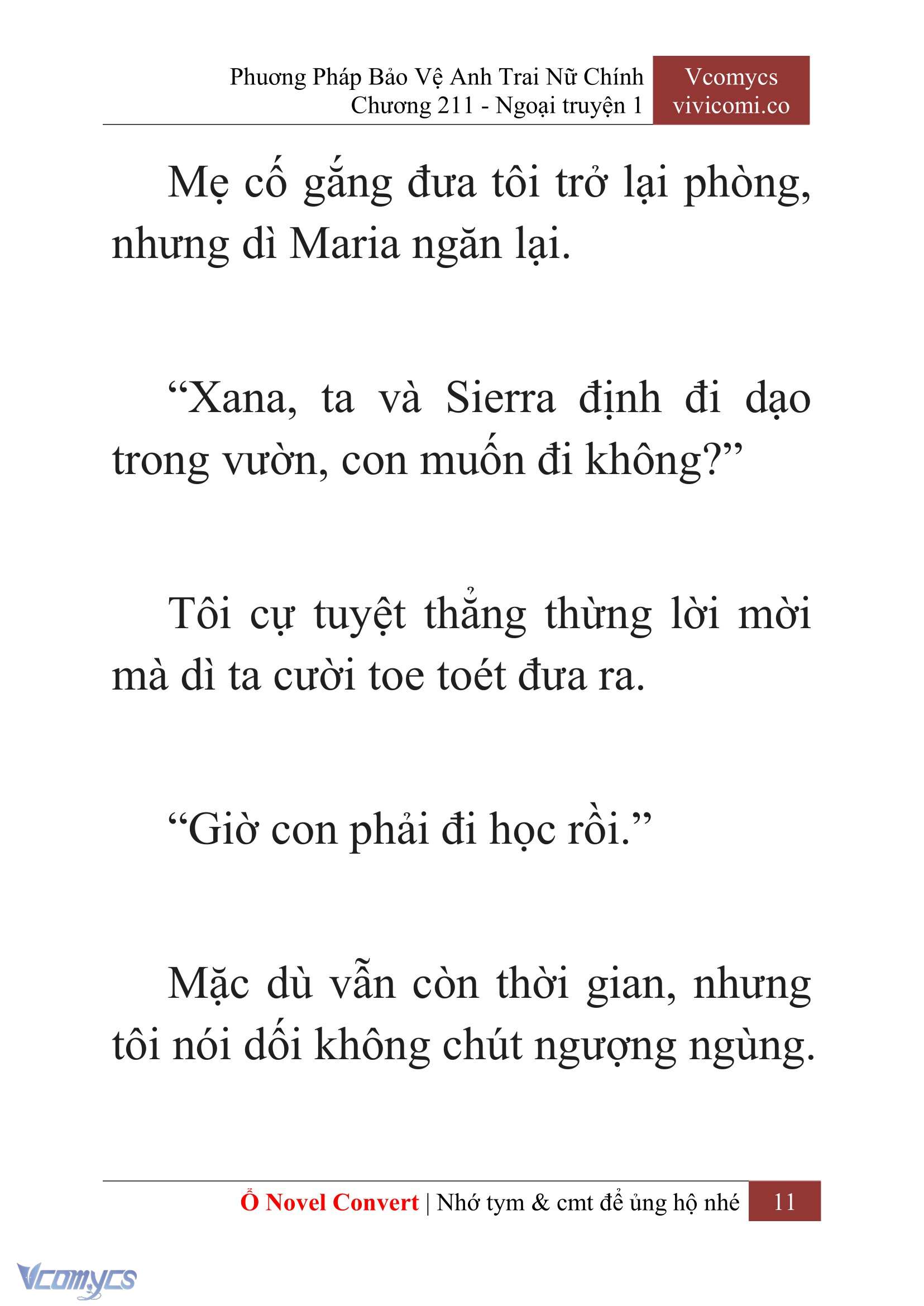 [Novel] Phương Pháp Bảo Vệ Anh Trai Nữ Chính Chap 211 - Trang 2
