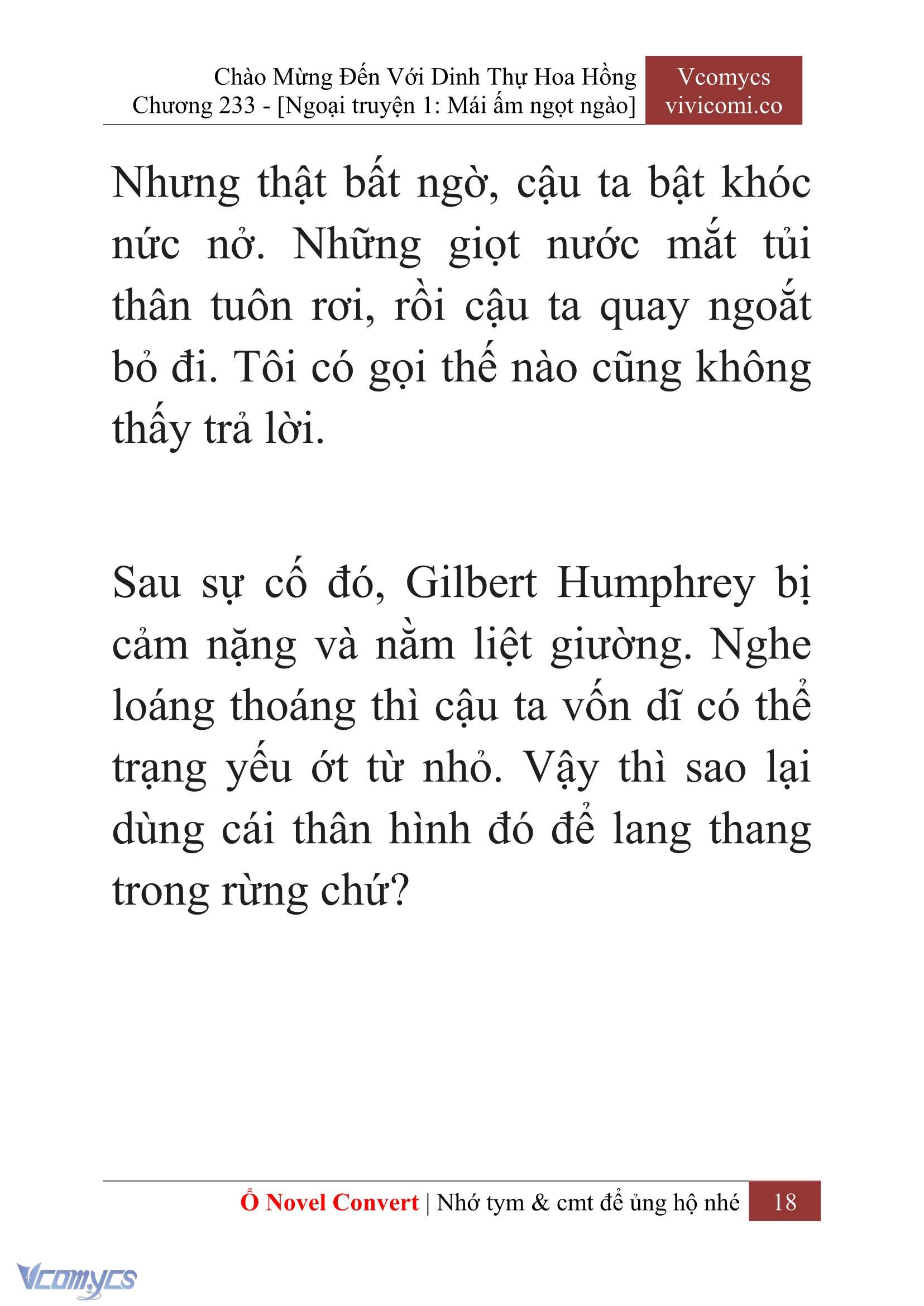 [Novel] Chào Mừng Đến Với Dinh Thự Hoa Hồng Chap 233 - Trang 2