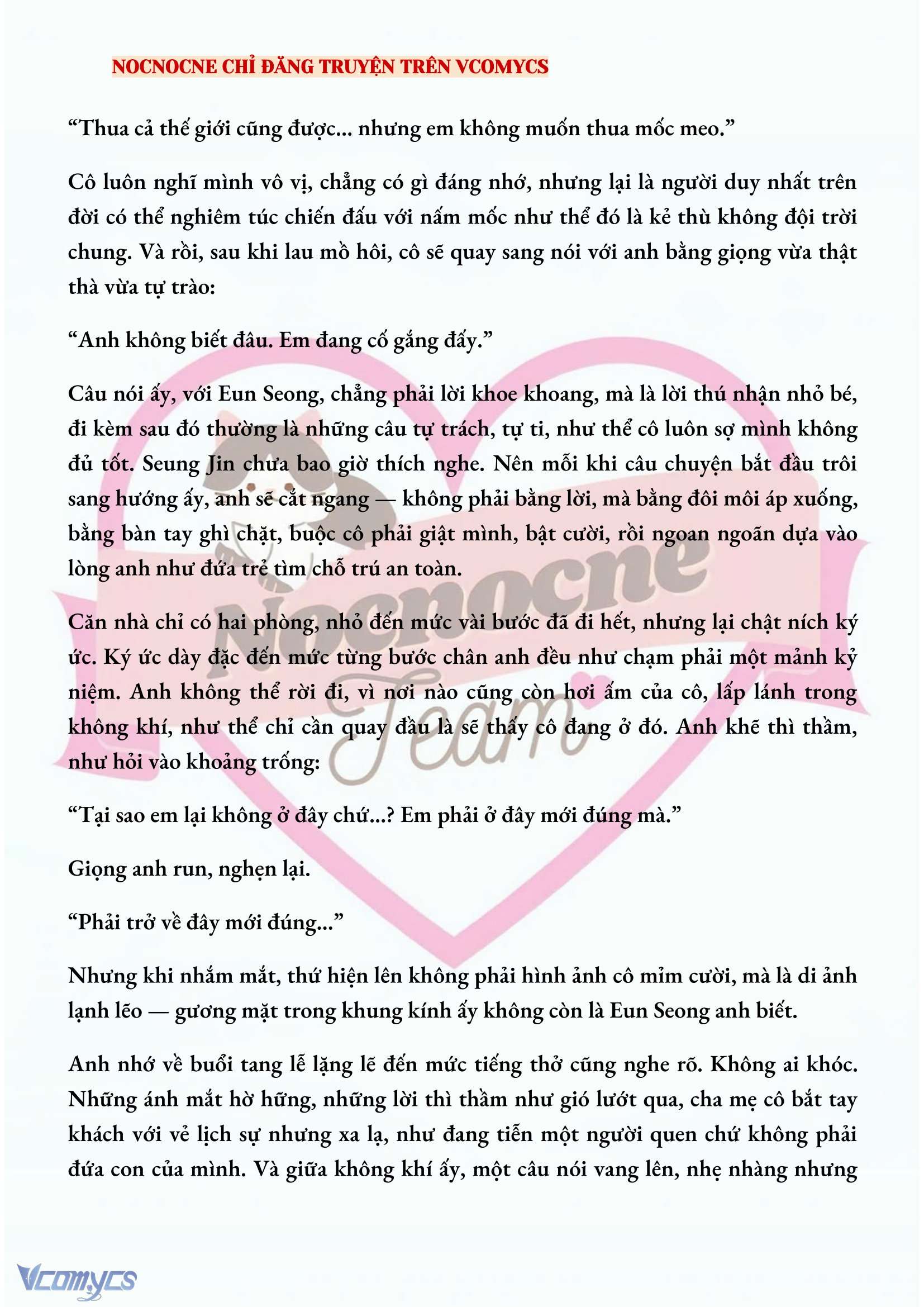 [FULL] [NOVEL] CHÚNG TA KẾT THÚC VÀO MÙA THU Chap 59 - Trang 2