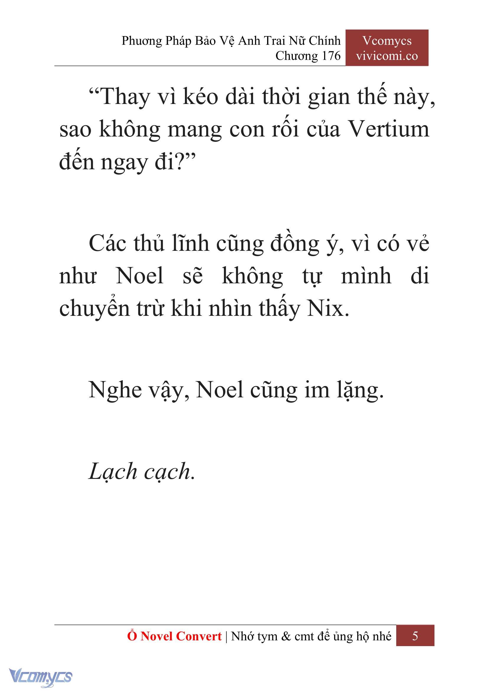 [Novel] Phương Pháp Bảo Vệ Anh Trai Nữ Chính Chap 176 - Trang 2