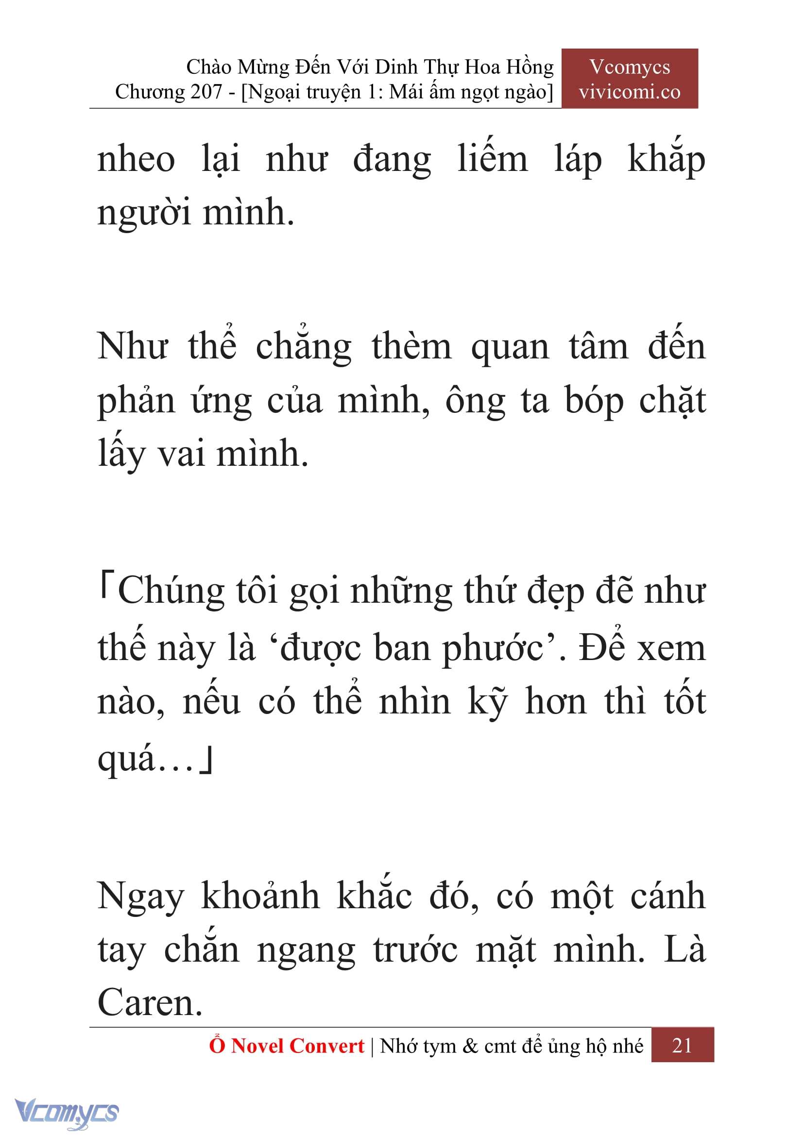 [Novel] Chào Mừng Đến Với Dinh Thự Hoa Hồng Chap 207 - Trang 2