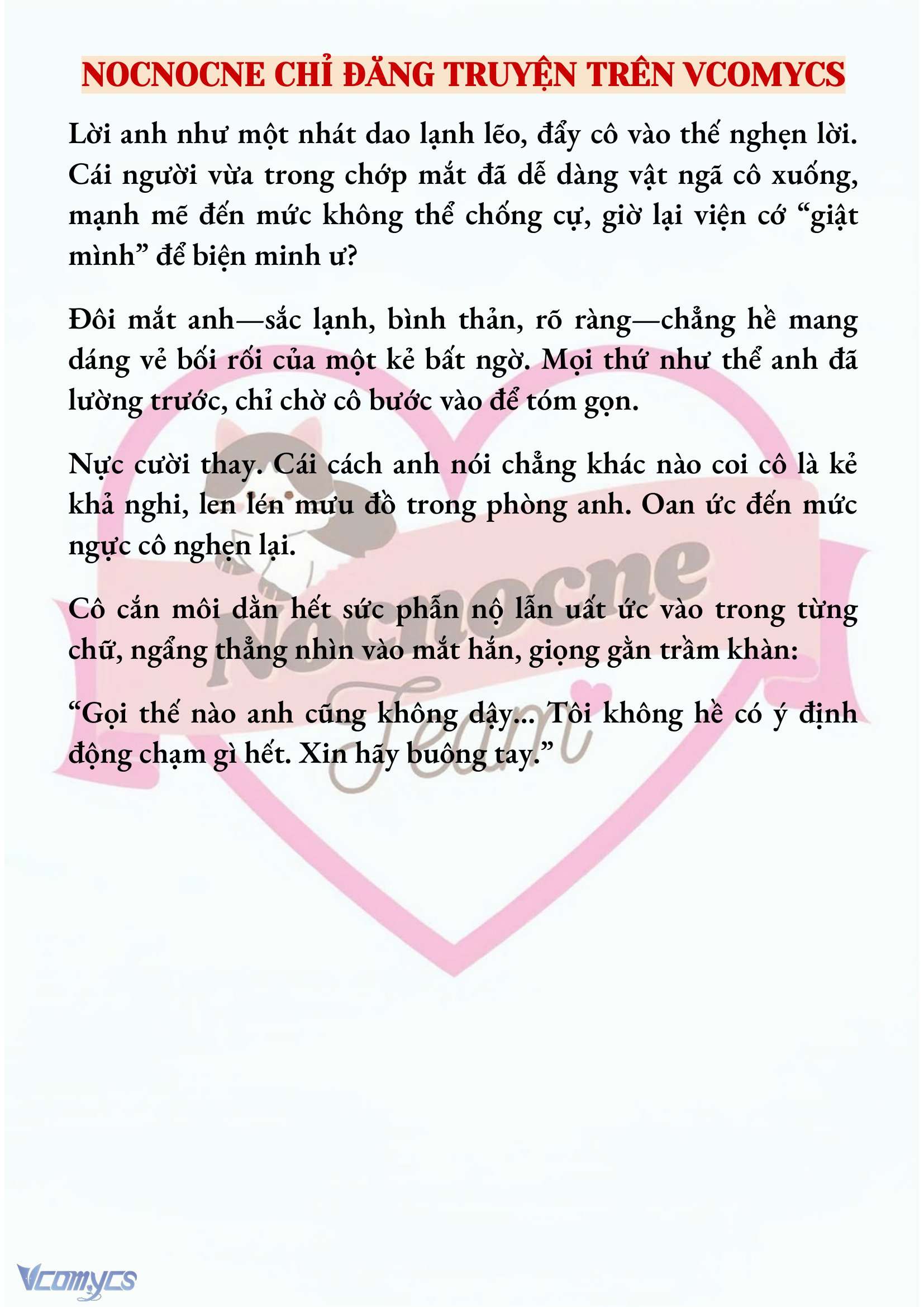 [NOVEL] NGỌN ĐÈN BIỆT VIỆN KHÔNG BAO GIỜ TẮT Chap 7 - Trang 2