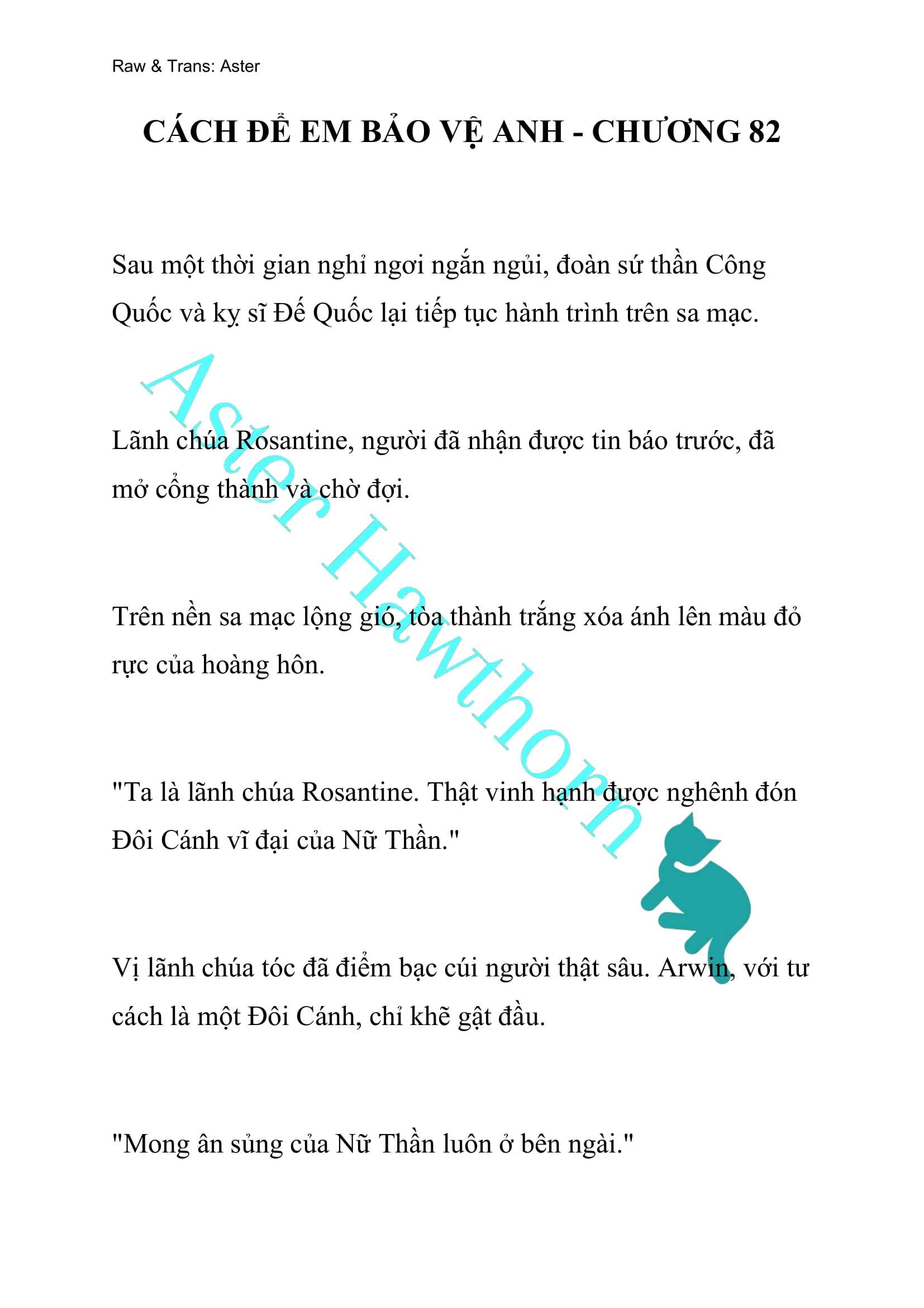 [NOVEL] Cách Để Em Bảo Vệ Anh Chap 82 - Trang 2