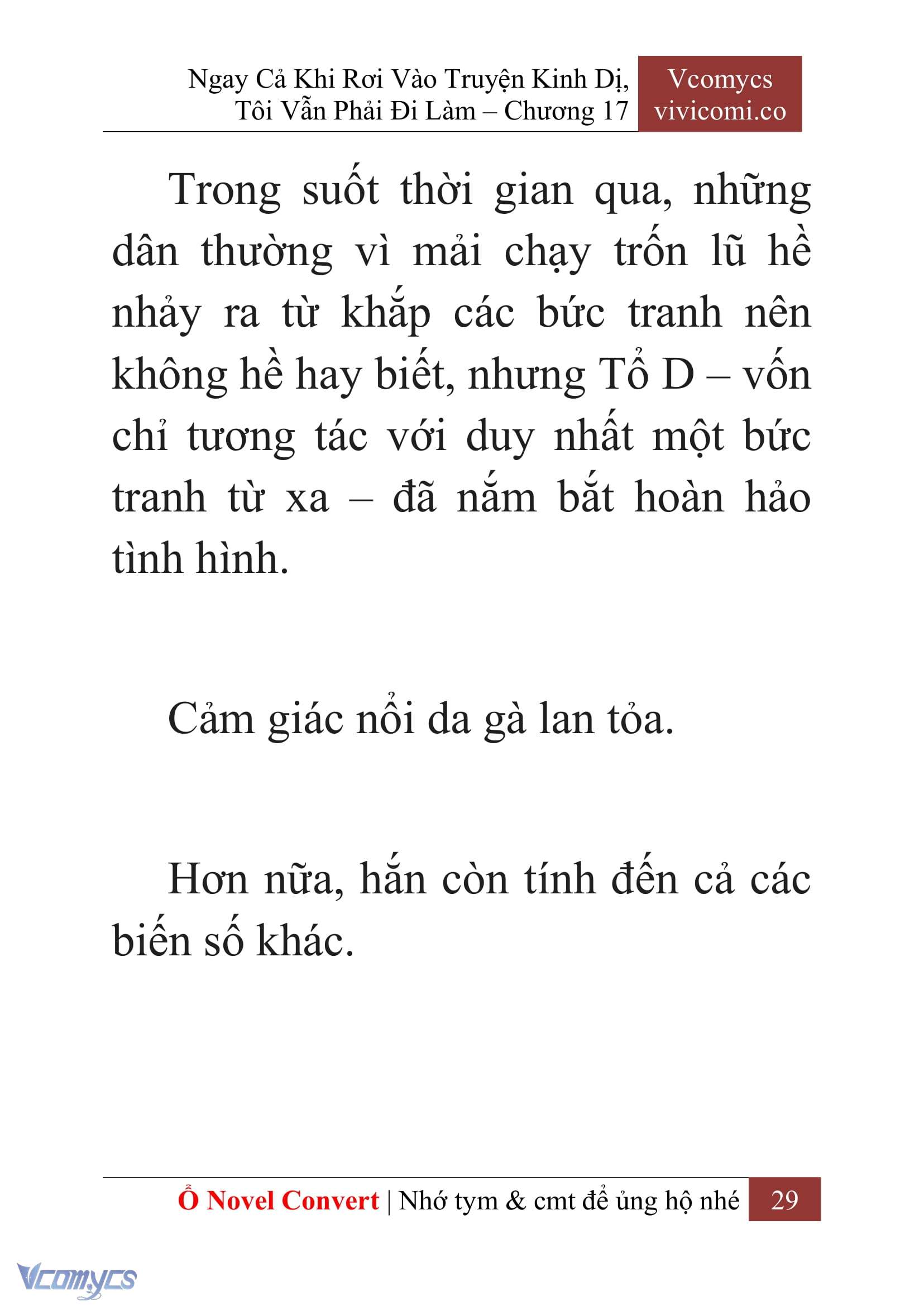 [Novel] Ngay Cả Khi Rơi Vào Truyện Kinh Dị, Tôi Vẫn Phải Đi Làm Chap 17 - Trang 2