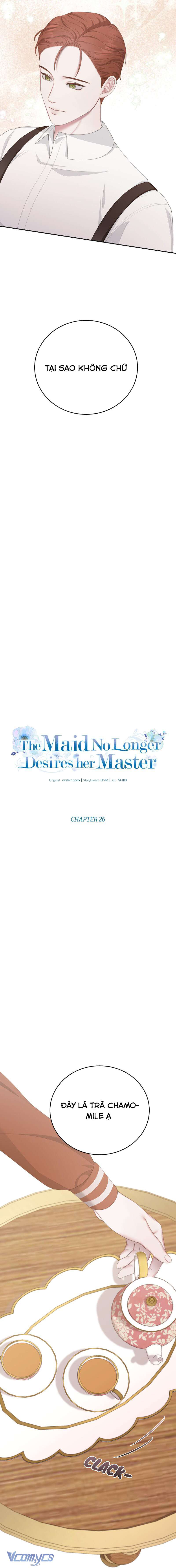 Hầu Nữ Không Còn Thèm Muốn Chủ Nhân Nữa Chapter 26 - Trang 4