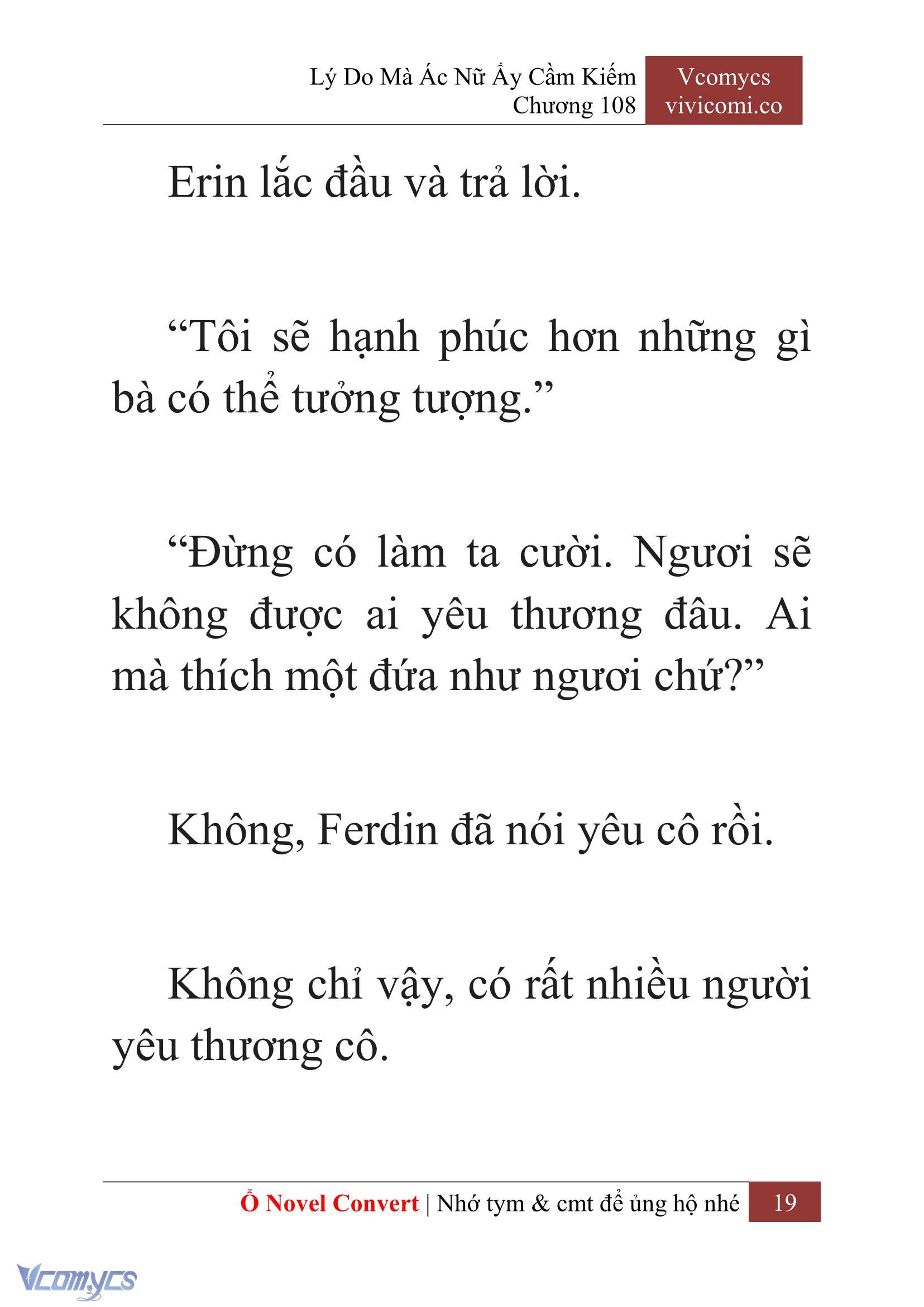 [Novel] Lý Do Mà Ác Nữ Ấy Cầm Kiếm Chap 108 - Trang 2
