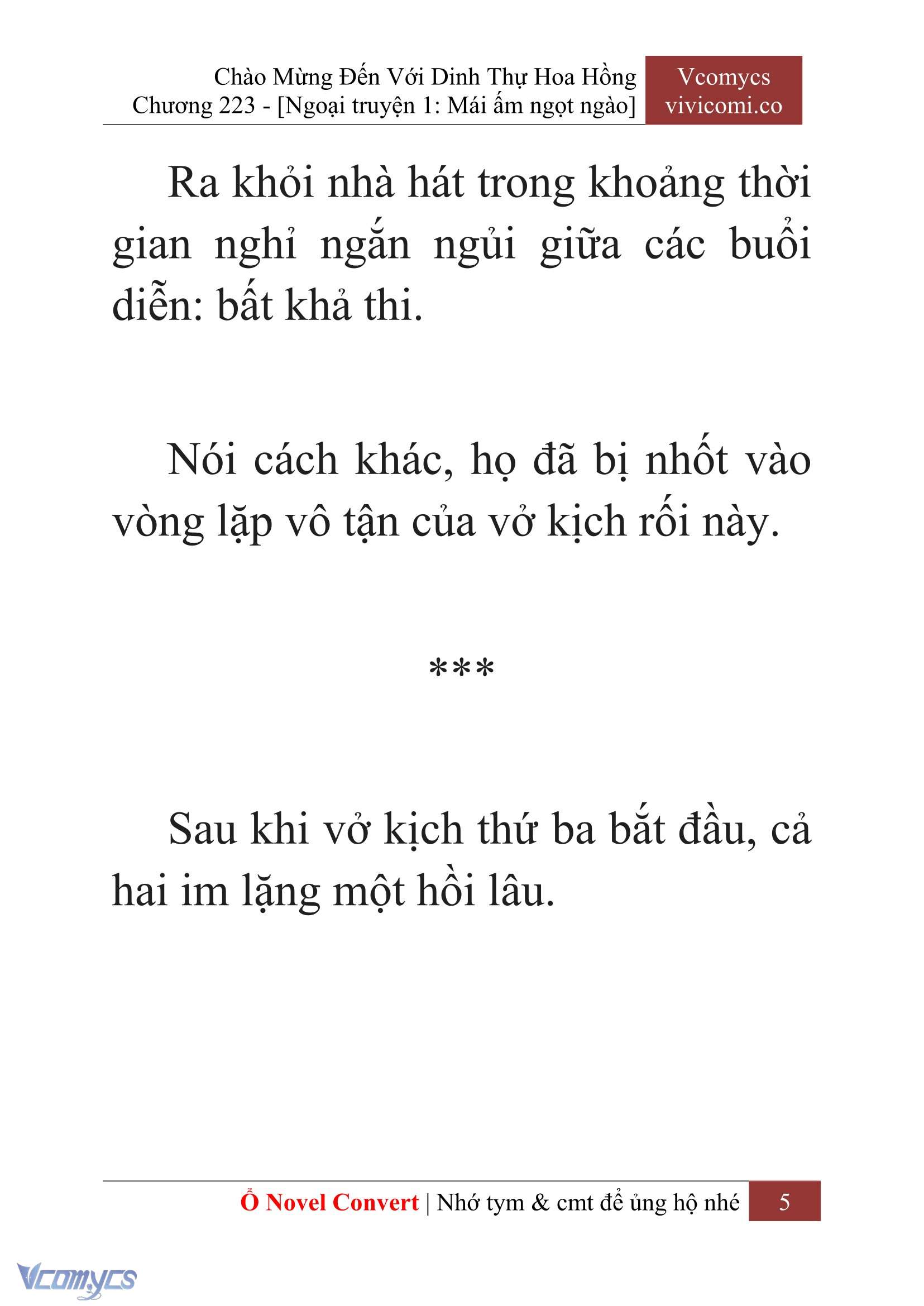 [Novel] Chào Mừng Đến Với Dinh Thự Hoa Hồng Chap 223 - Trang 2
