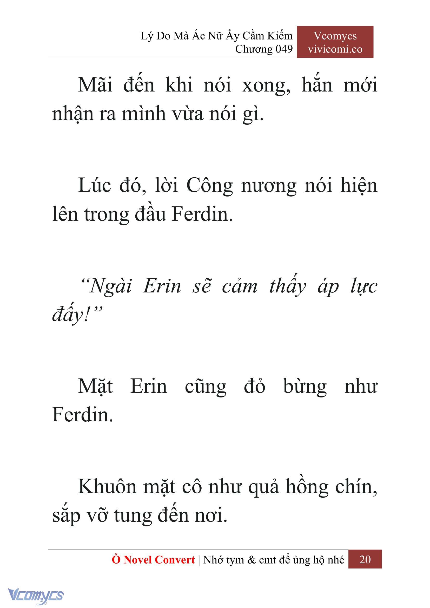 [Novel] Lý Do Mà Ác Nữ Ấy Cầm Kiếm Chap 49 - Trang 2