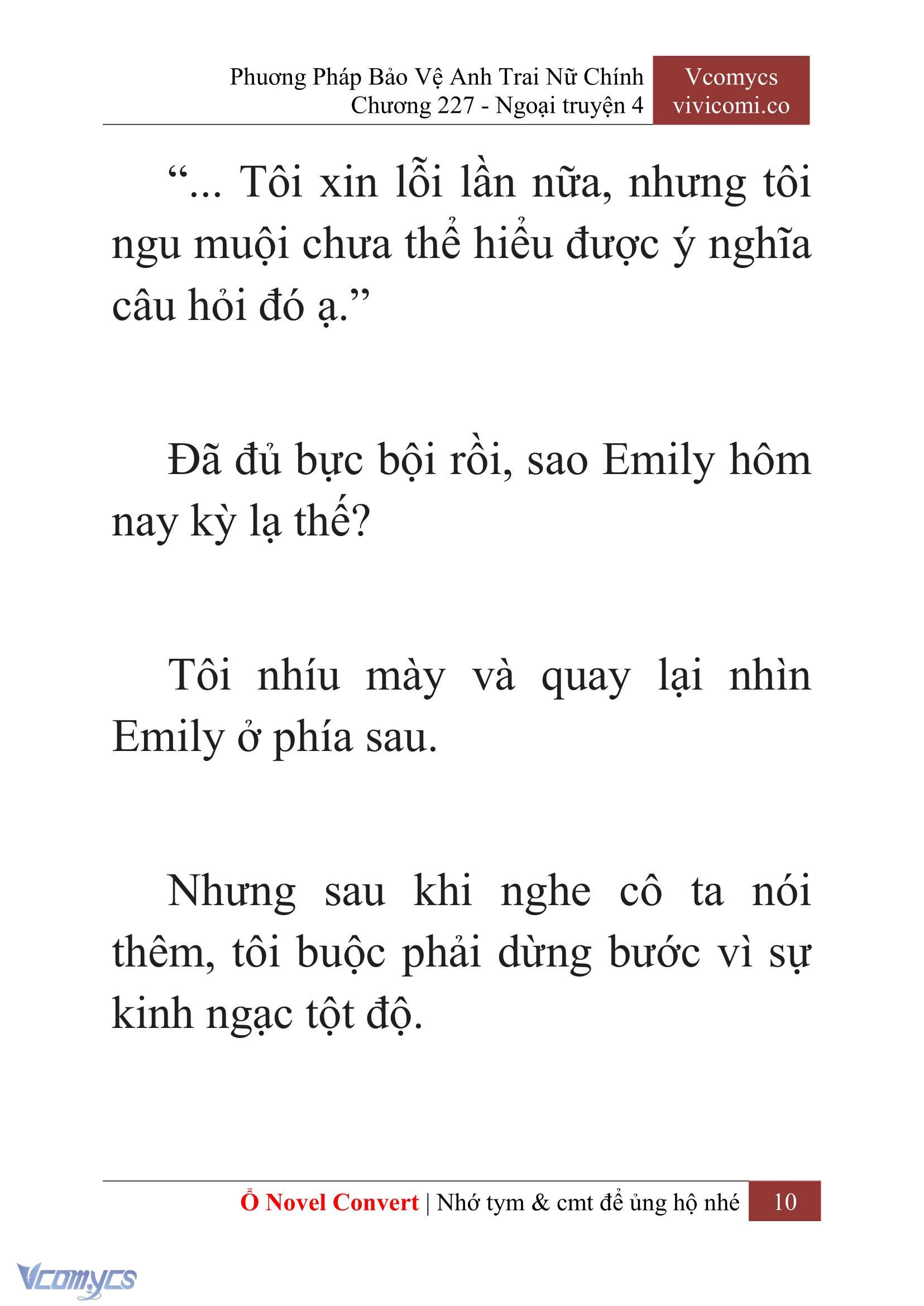 [Novel] Phương Pháp Bảo Vệ Anh Trai Nữ Chính Chap 227 - Trang 2