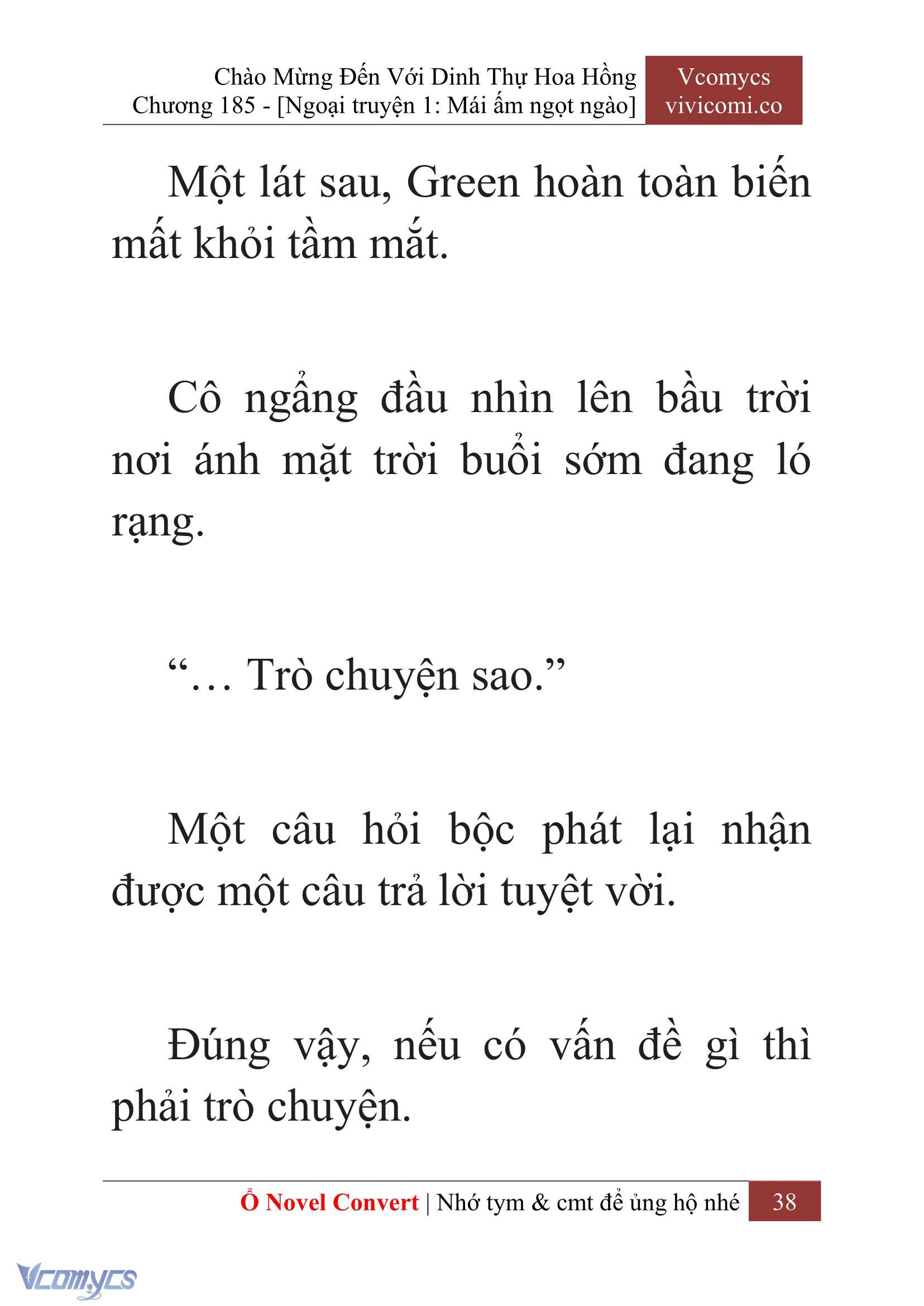 [Novel] Chào Mừng Đến Với Dinh Thự Hoa Hồng Chap 185 - Trang 2