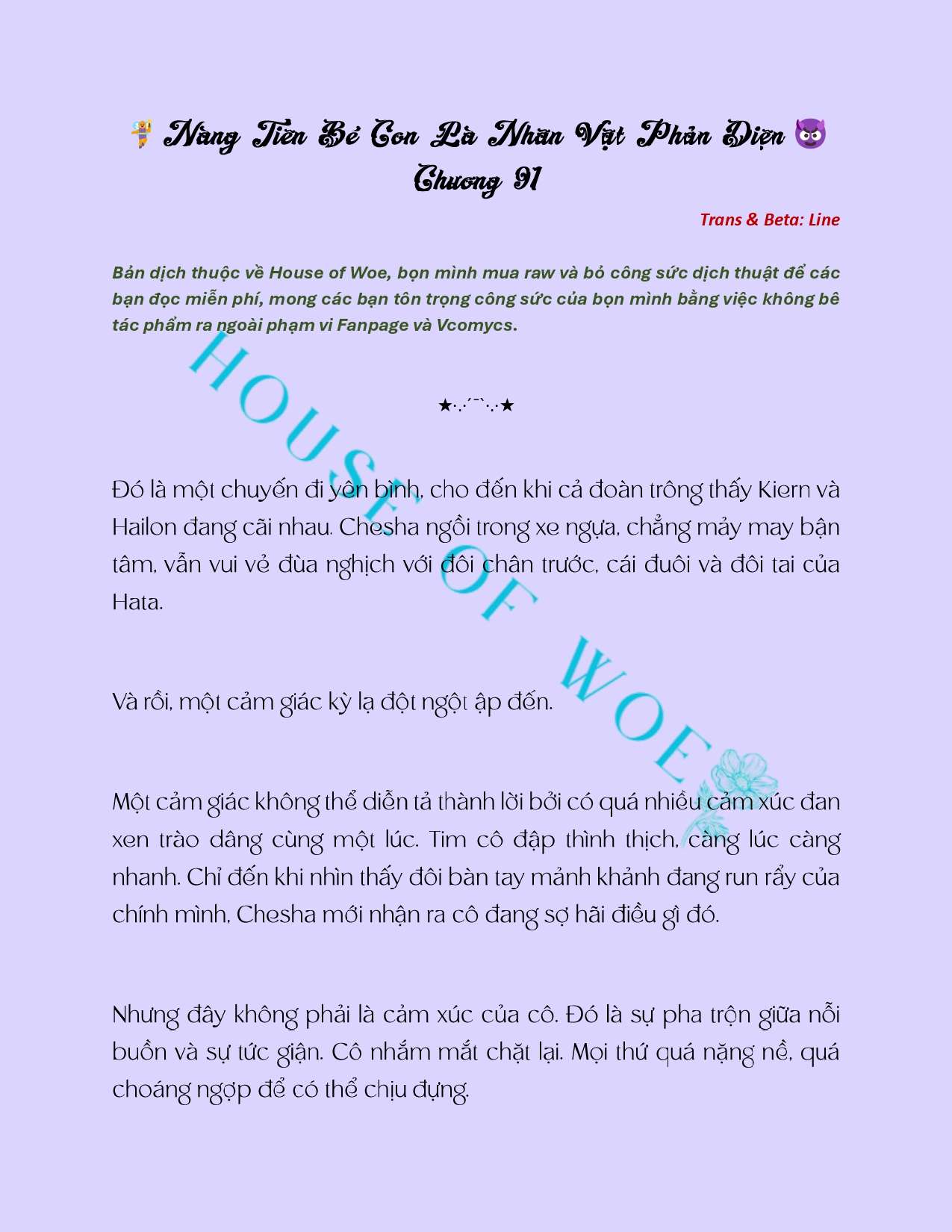 [NOVEL] NÀNG TIÊN BÉ CON LÀ NHÂN VẬT PHẢN DIỆN Chap 91 - Trang 2