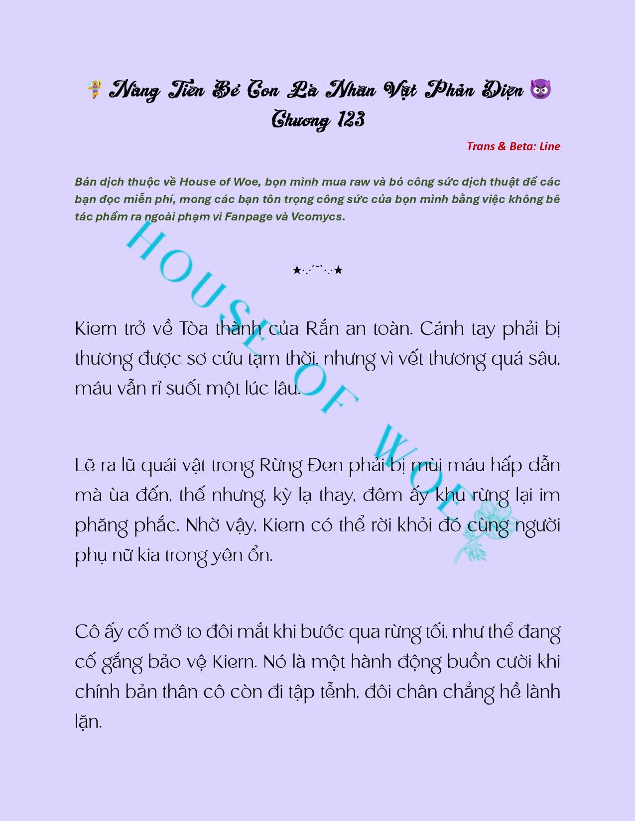 [NOVEL] NÀNG TIÊN BÉ CON LÀ NHÂN VẬT PHẢN DIỆN Chap 123 - Trang 2