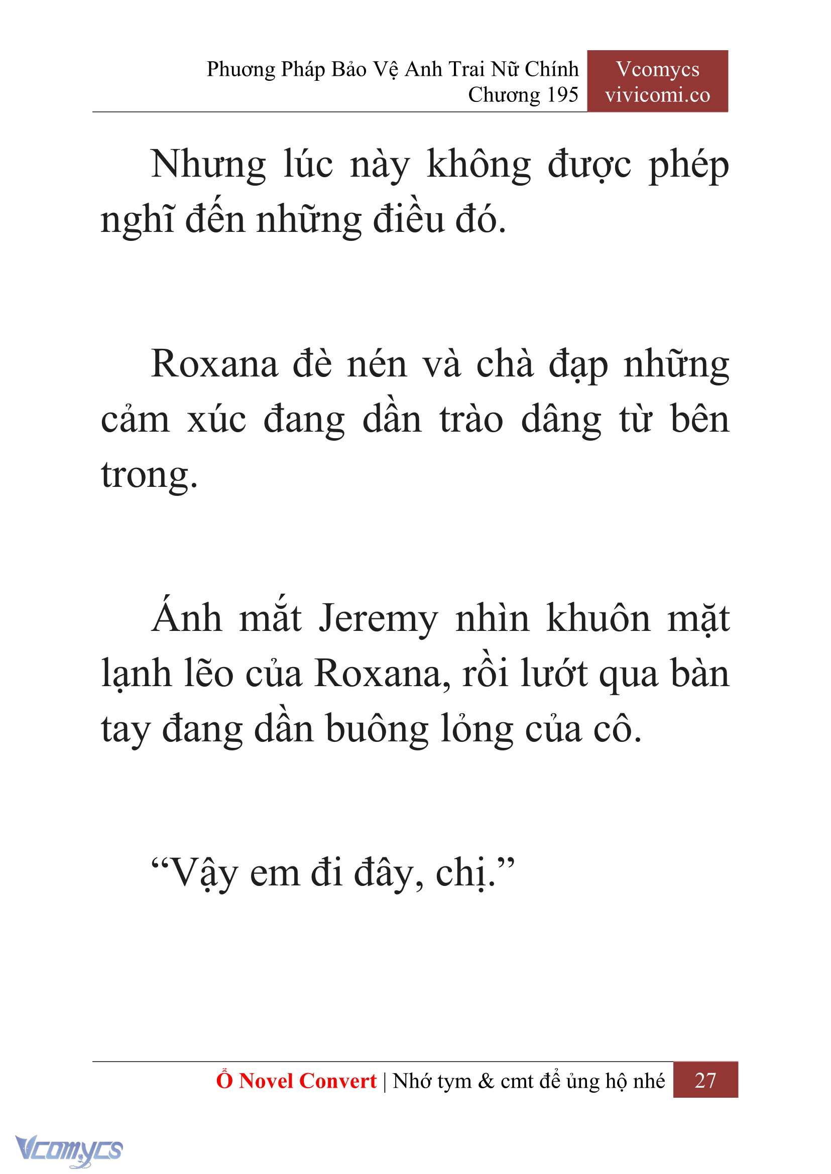 [Novel] Phương Pháp Bảo Vệ Anh Trai Nữ Chính Chap 195 - Trang 2