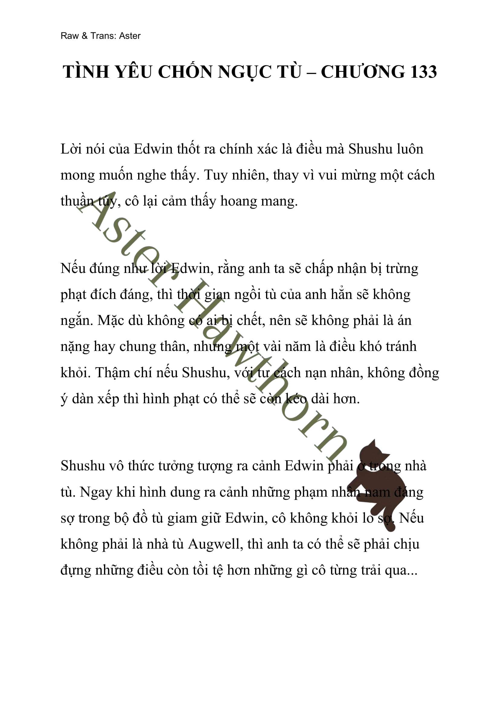 [NOVEL] Tình Yêu Chốn Ngục Tù Chap 133 - Trang 2