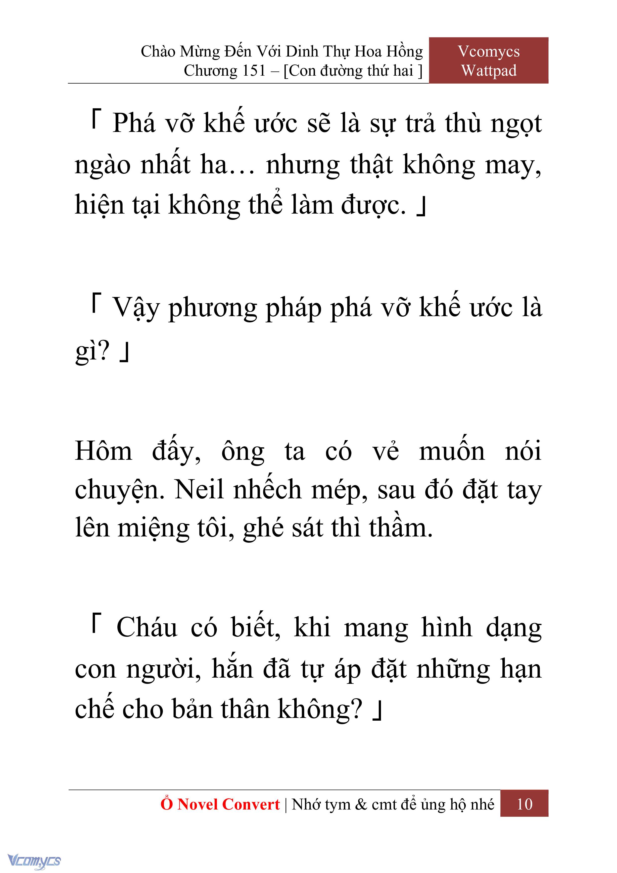 [Novel] Chào Mừng Đến Với Dinh Thự Hoa Hồng Chap 151 - Trang 2