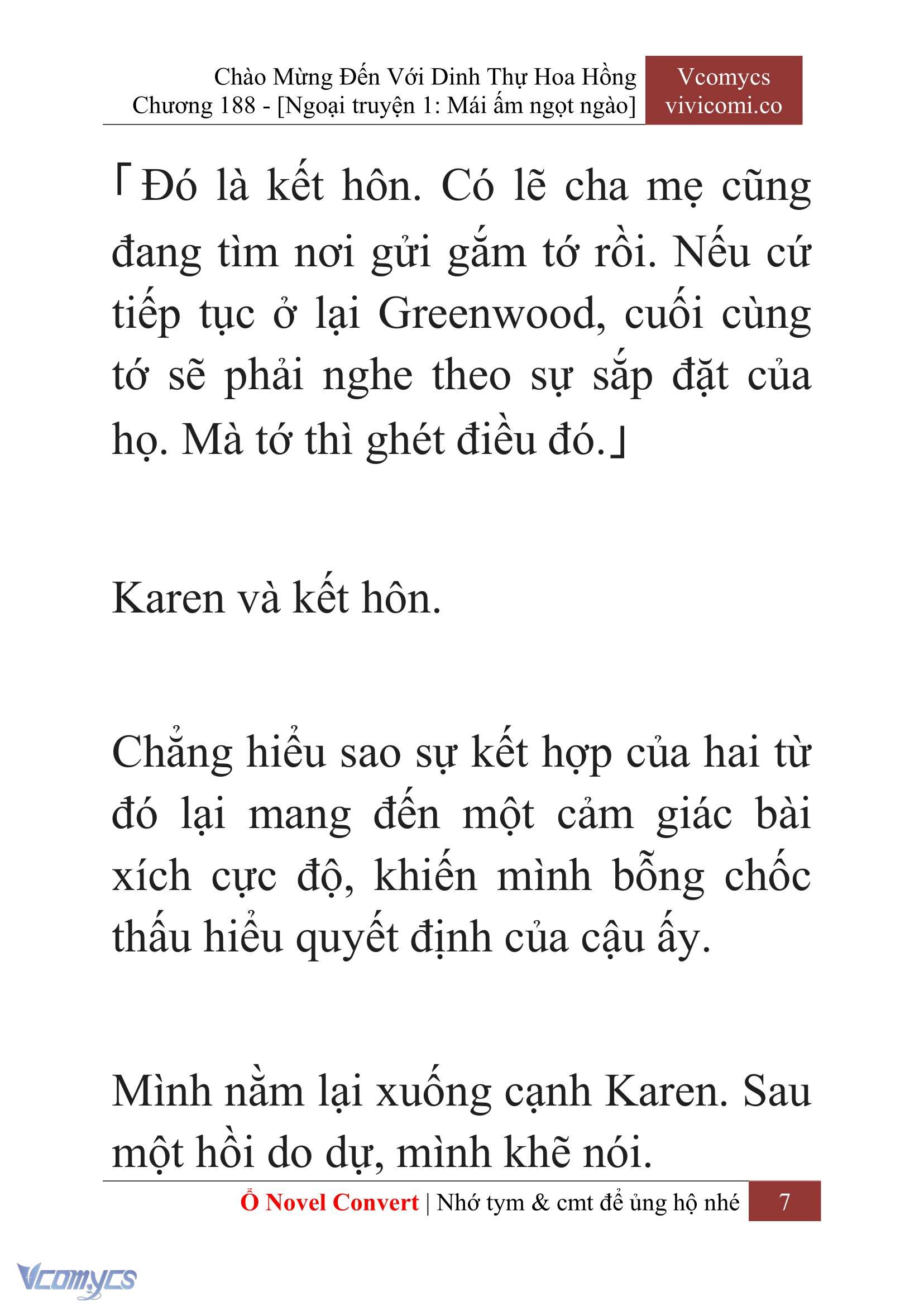 [Novel] Chào Mừng Đến Với Dinh Thự Hoa Hồng Chap 188 - Trang 2