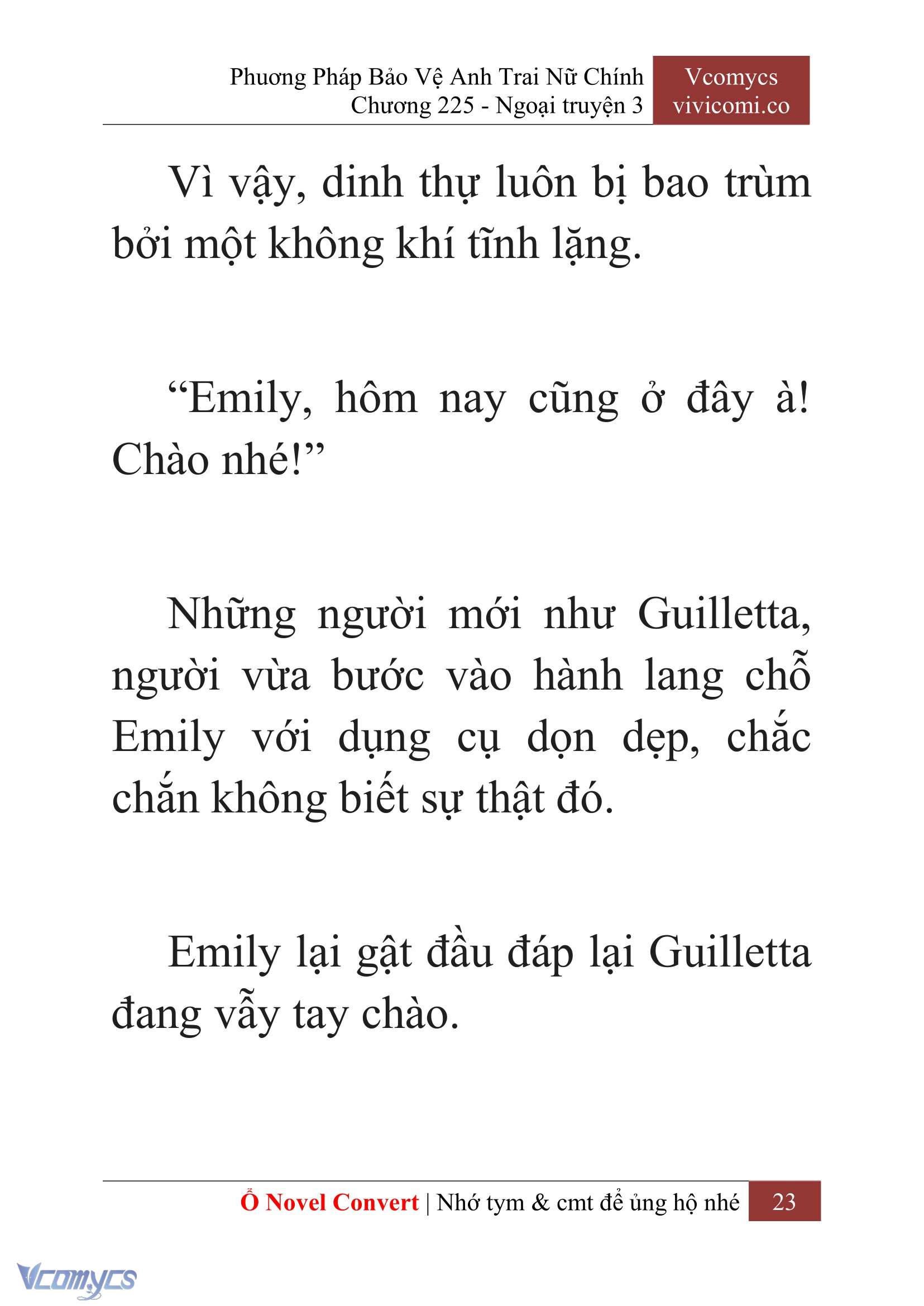 [Novel] Phương Pháp Bảo Vệ Anh Trai Nữ Chính Chap 225 - Trang 2