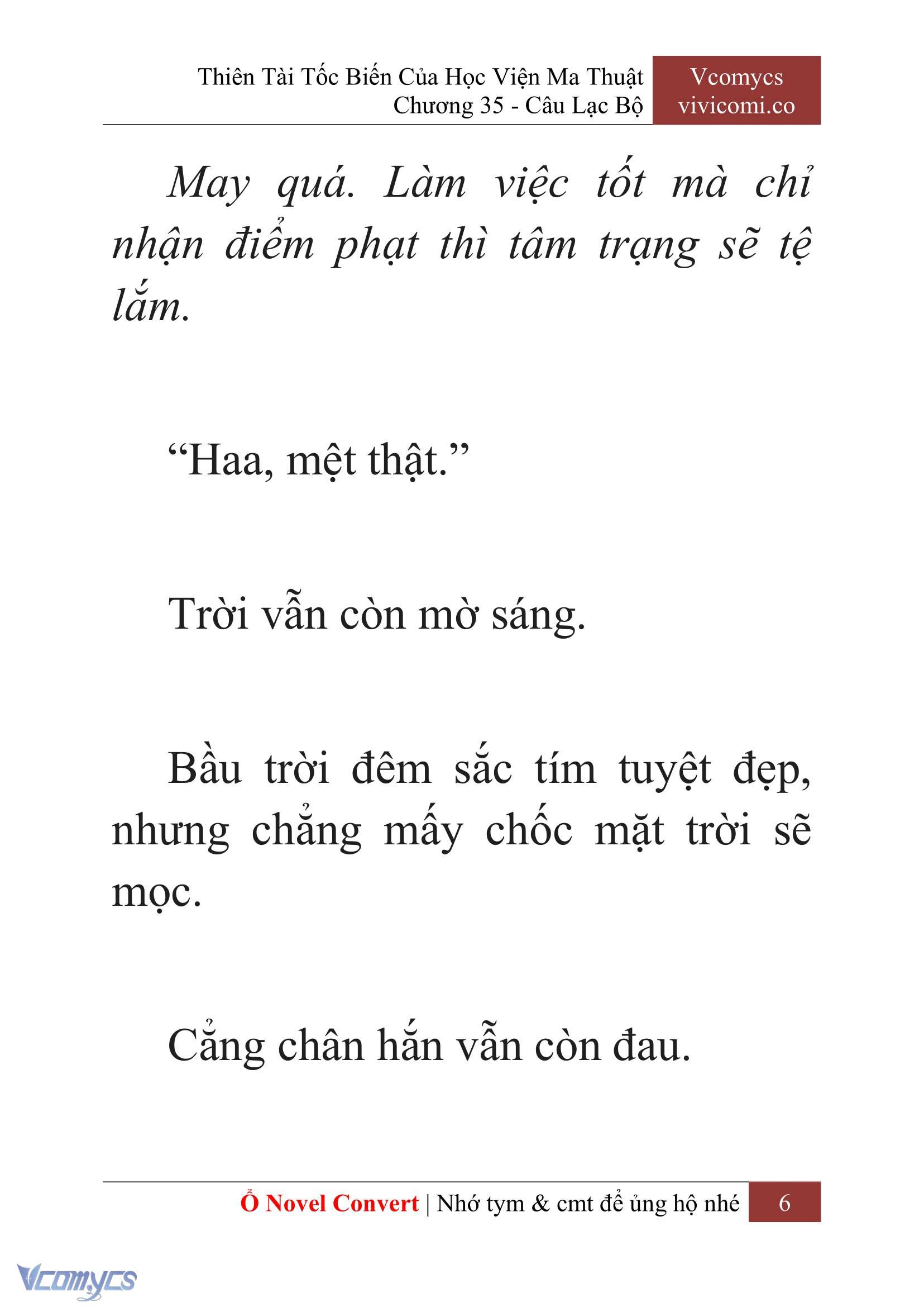 [Novel] Thiên Tài Tốc Biến Của Học Viện Ma Thuật Chap 35 - Next Chap 36