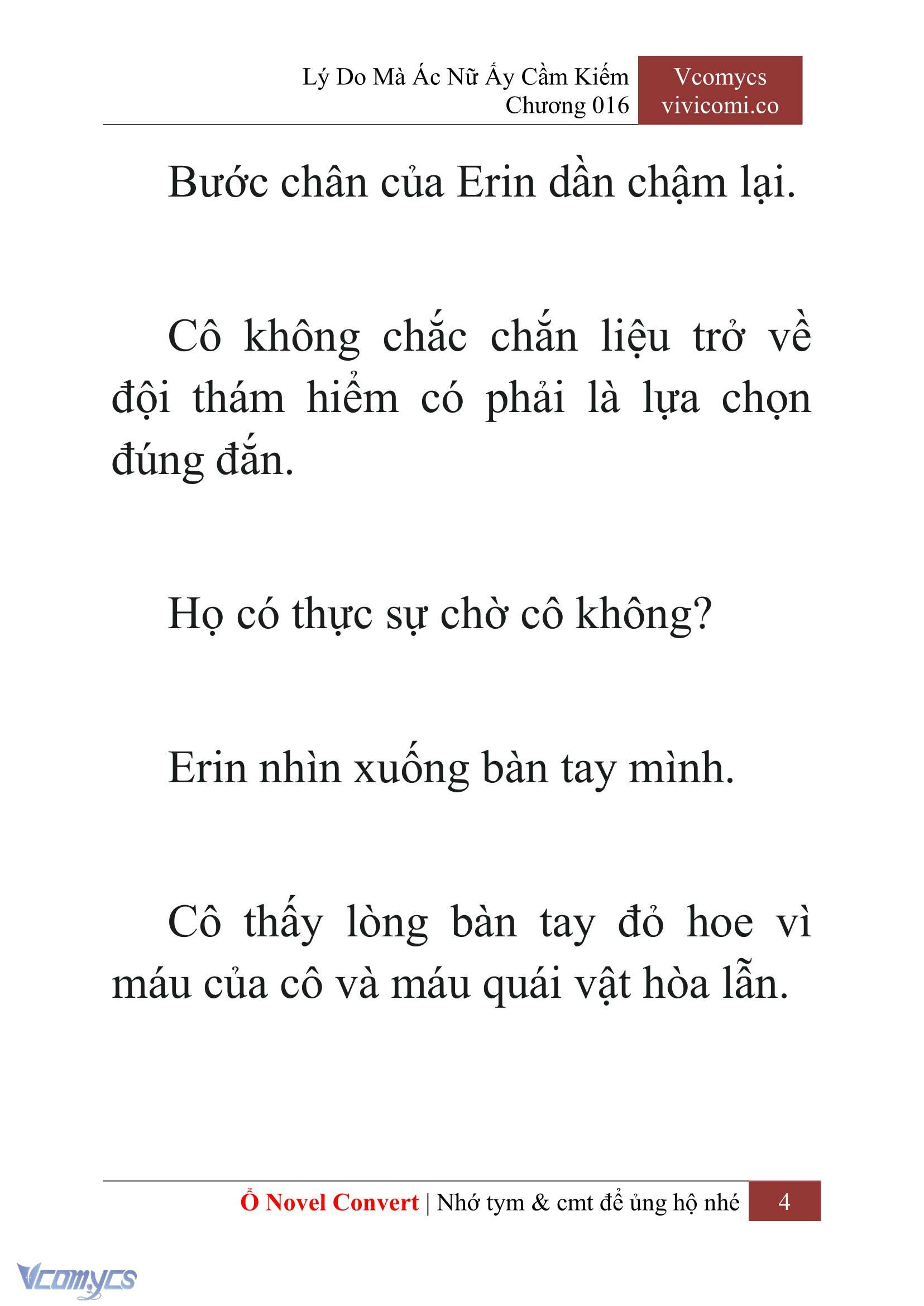 [Novel] Lý Do Mà Ác Nữ Ấy Cầm Kiếm Chap 16 - Trang 2