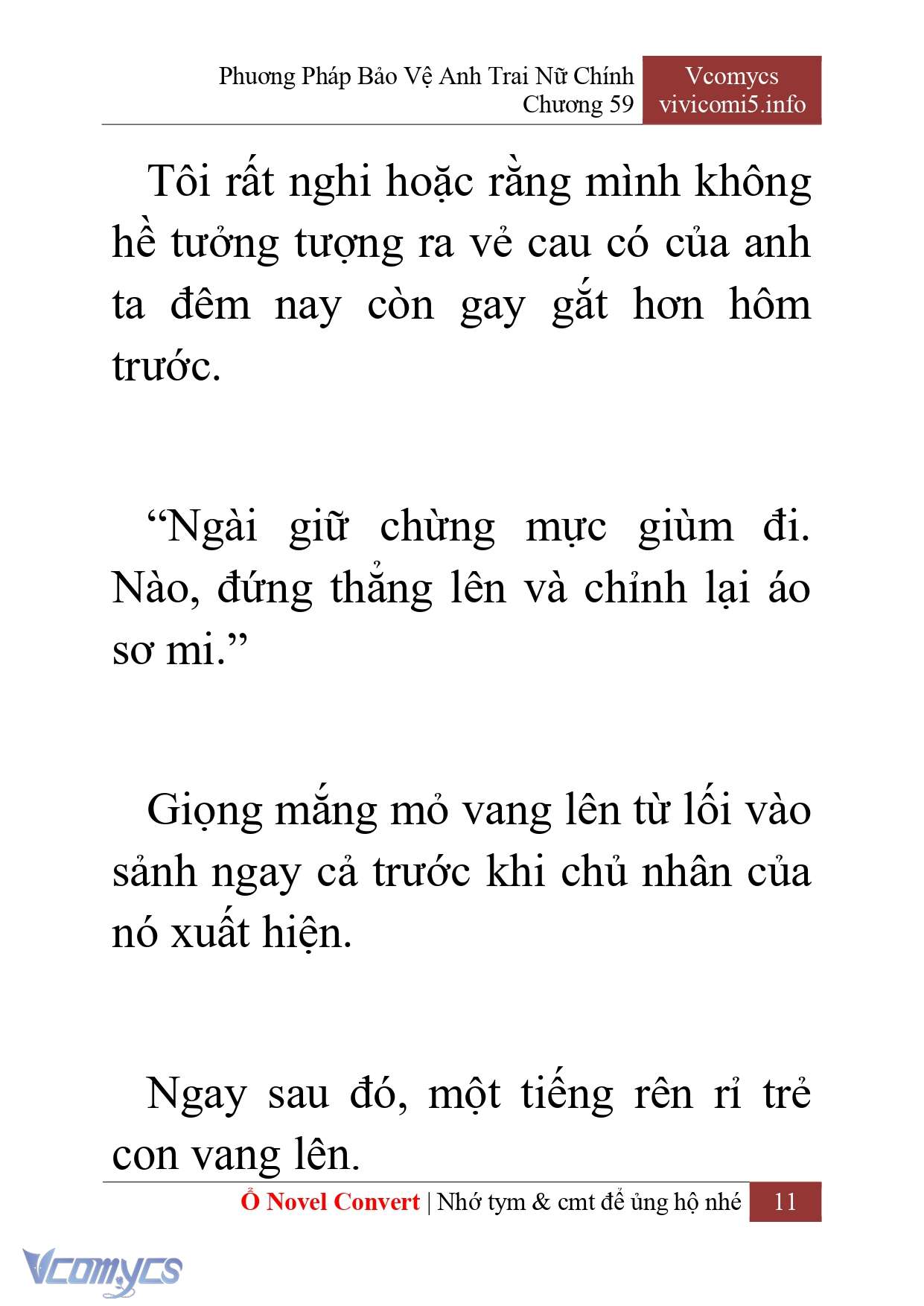 [Novel] Phương Pháp Bảo Vệ Anh Trai Nữ Chính Chap 59 - Trang 2
