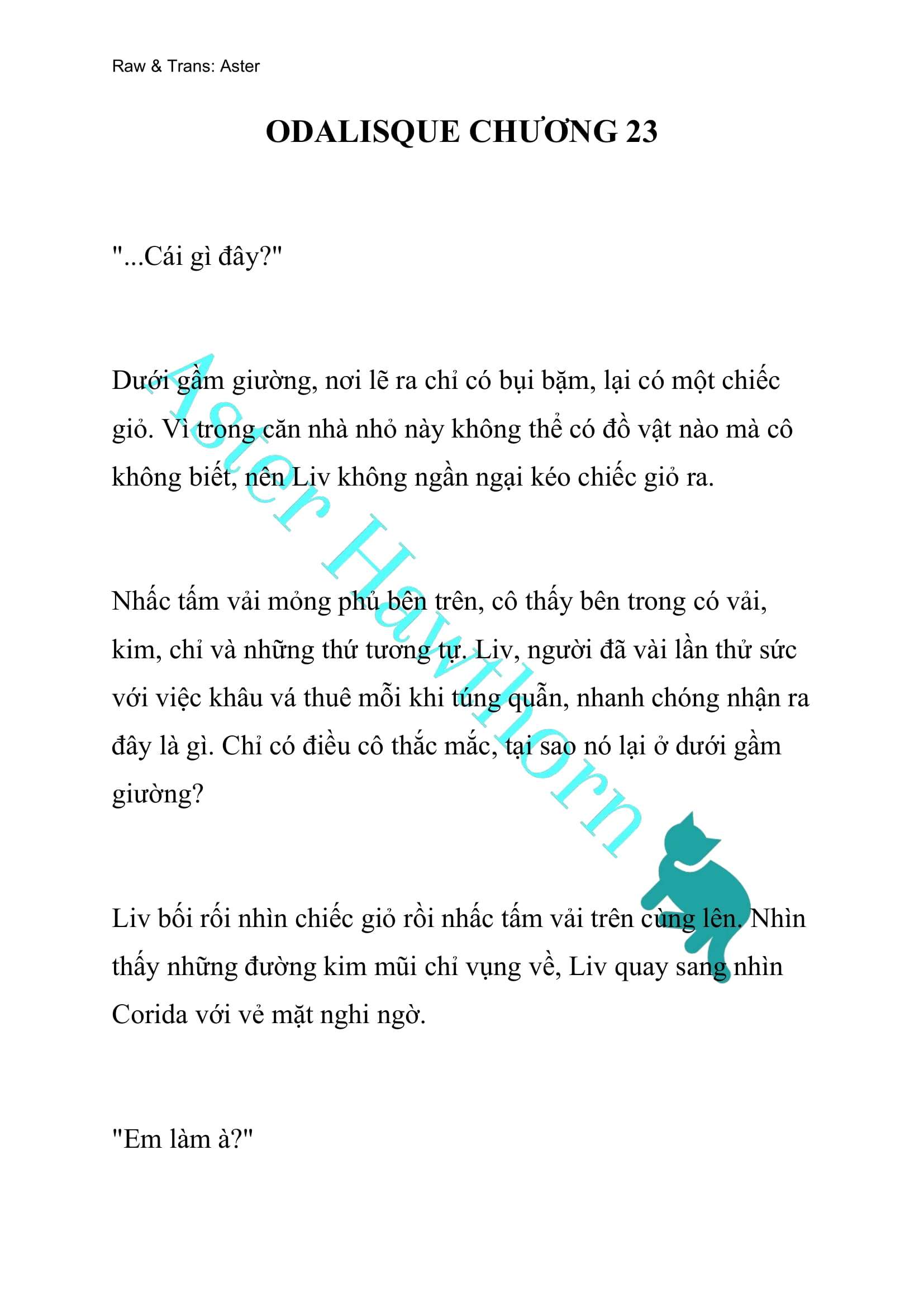 [NOVEL] Odalisque Chap 23 - Trang 2