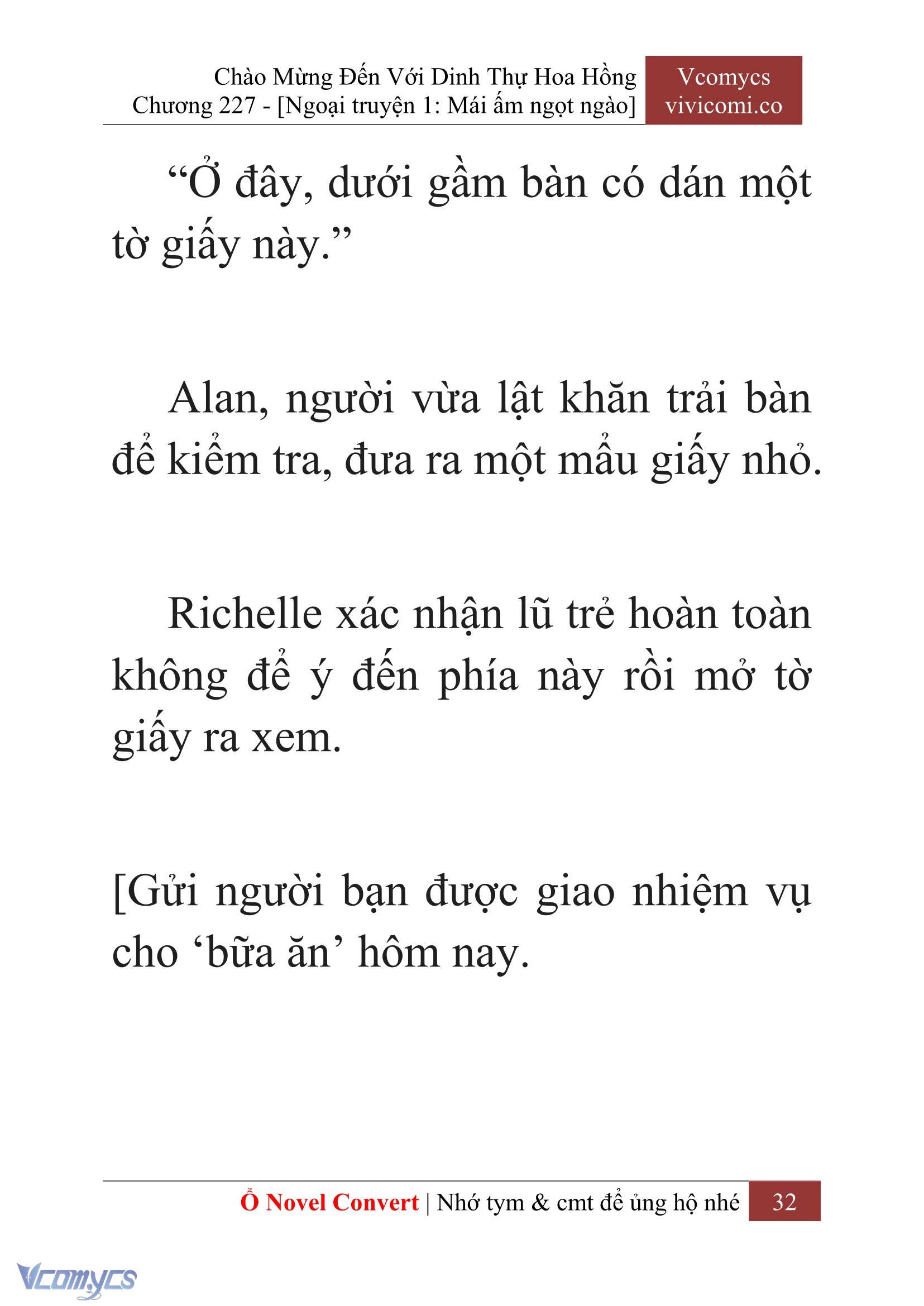 [Novel] Chào Mừng Đến Với Dinh Thự Hoa Hồng Chap 227 - Trang 2