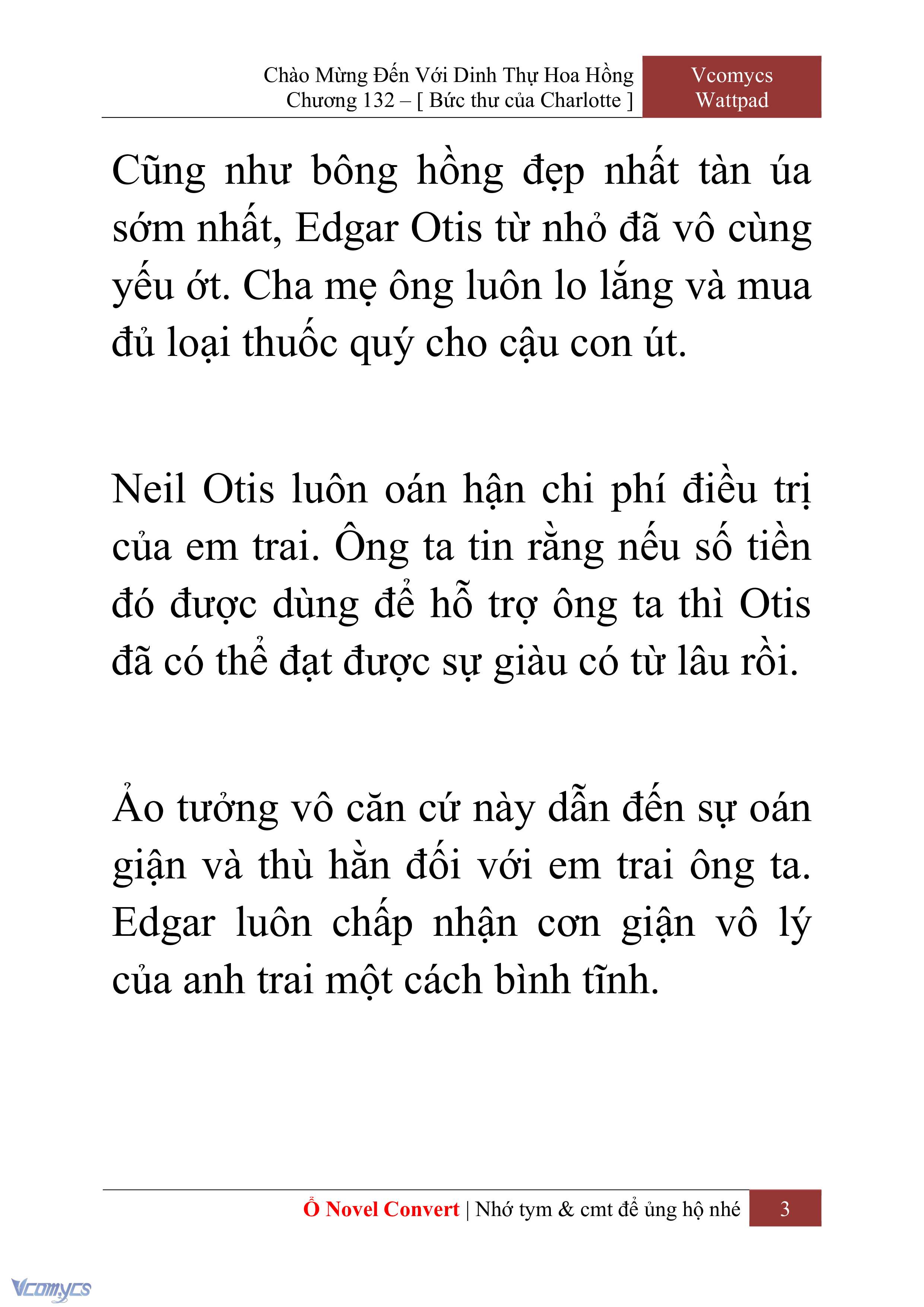 [Novel] Chào Mừng Đến Với Dinh Thự Hoa Hồng Chap 132 - Trang 2