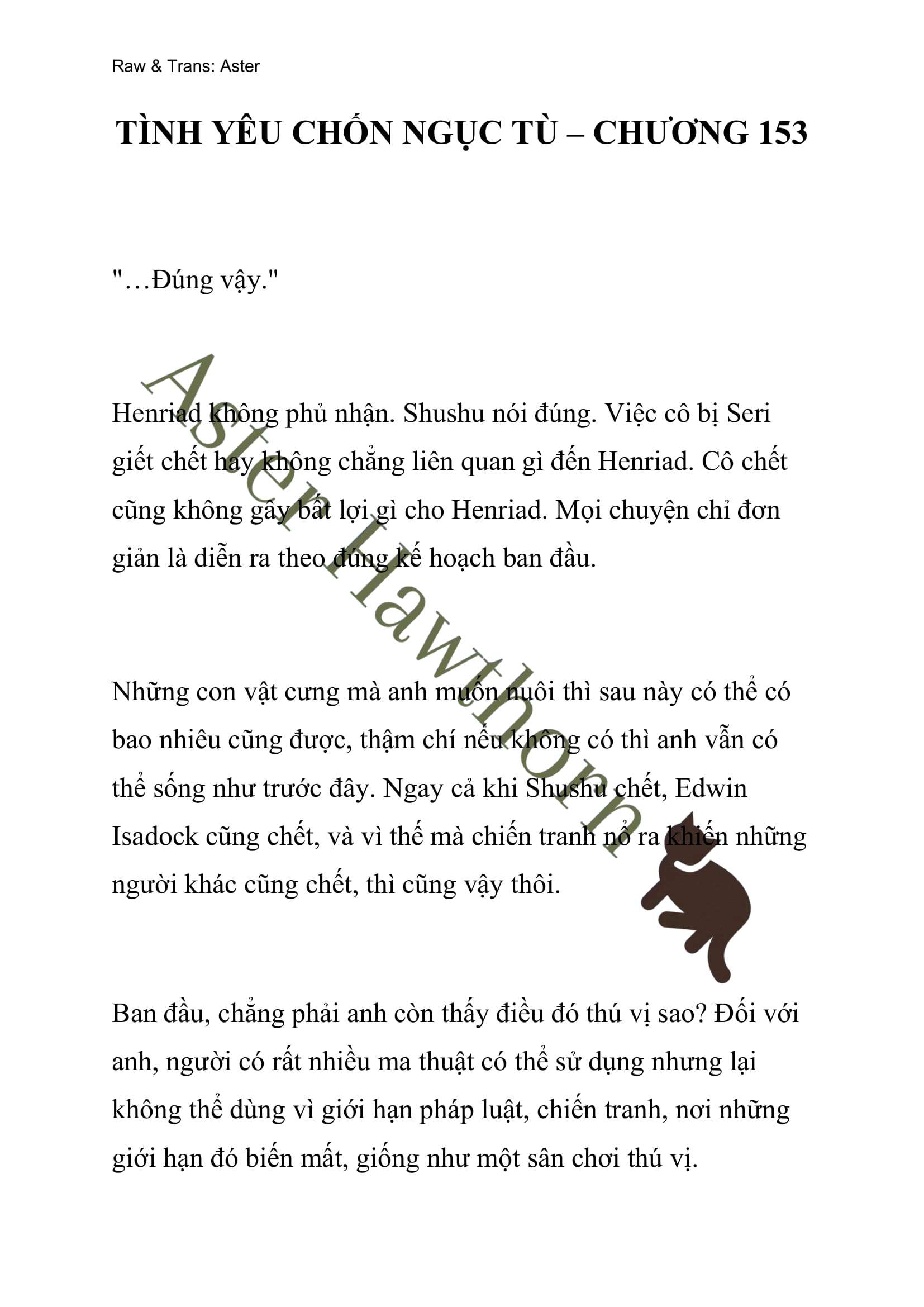 [NOVEL] Tình Yêu Chốn Ngục Tù Chap 153 - Trang 2