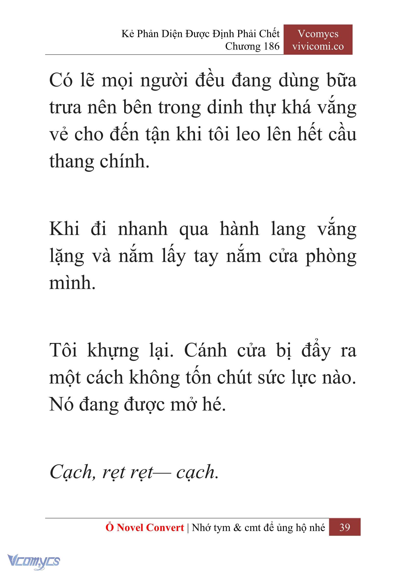 [Novel] Kẻ Phản Diện Được Định Phải Chết Chap 186 - Next Chap 187