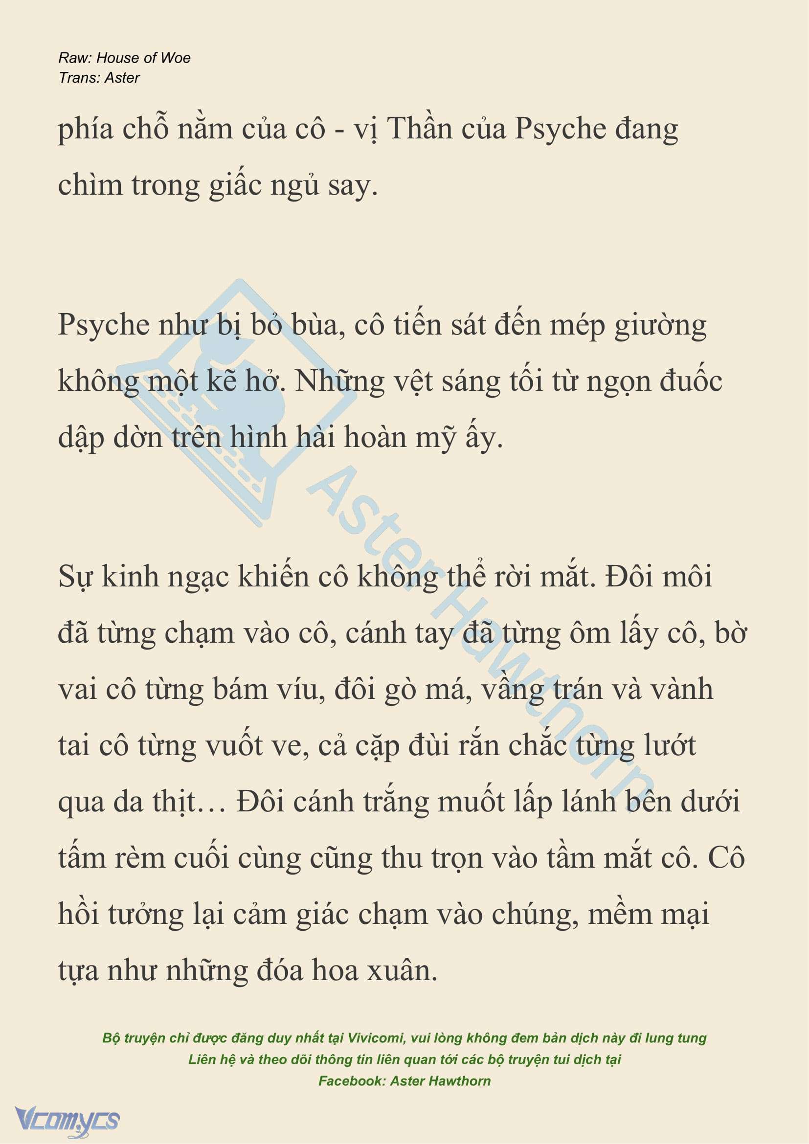 [NOVEL] Dành Cho Các Nữ Thần: Dành cho Psyche Chap 35 - Trang 2