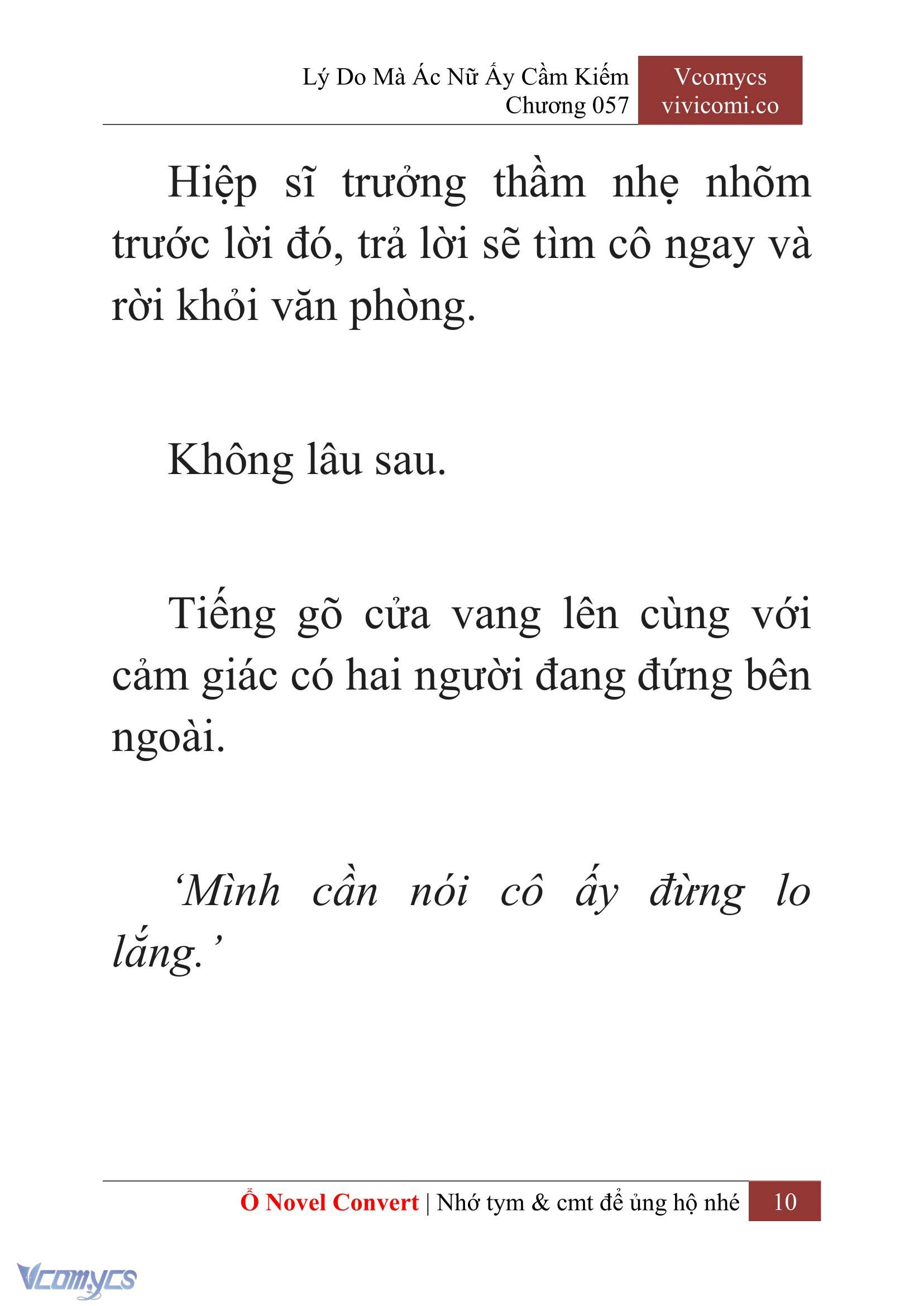 [Novel] Lý Do Mà Ác Nữ Ấy Cầm Kiếm Chap 57 - Trang 2