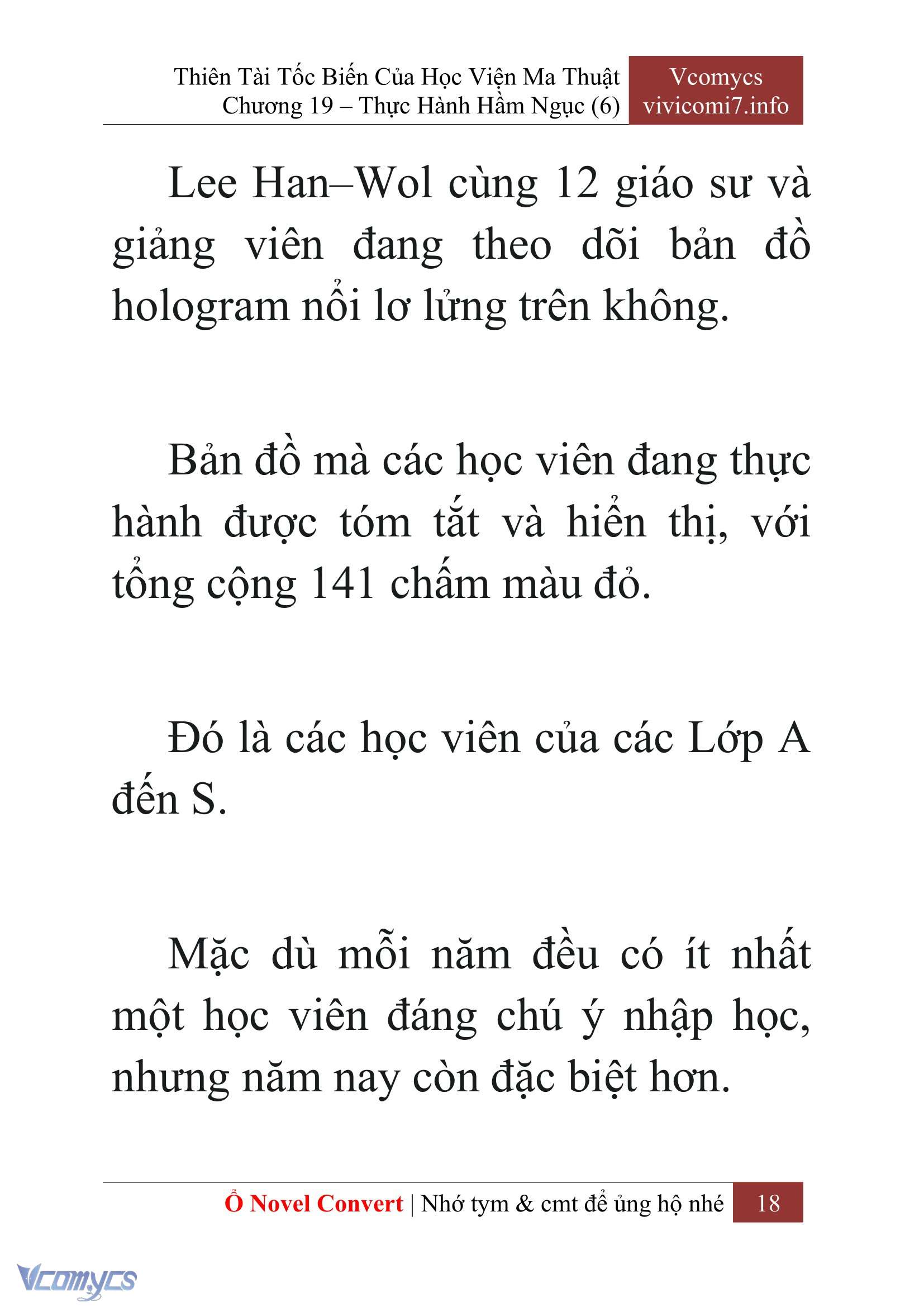 [Novel] Thiên Tài Tốc Biến Của Học Viện Ma Thuật Chap 19 - Trang 2