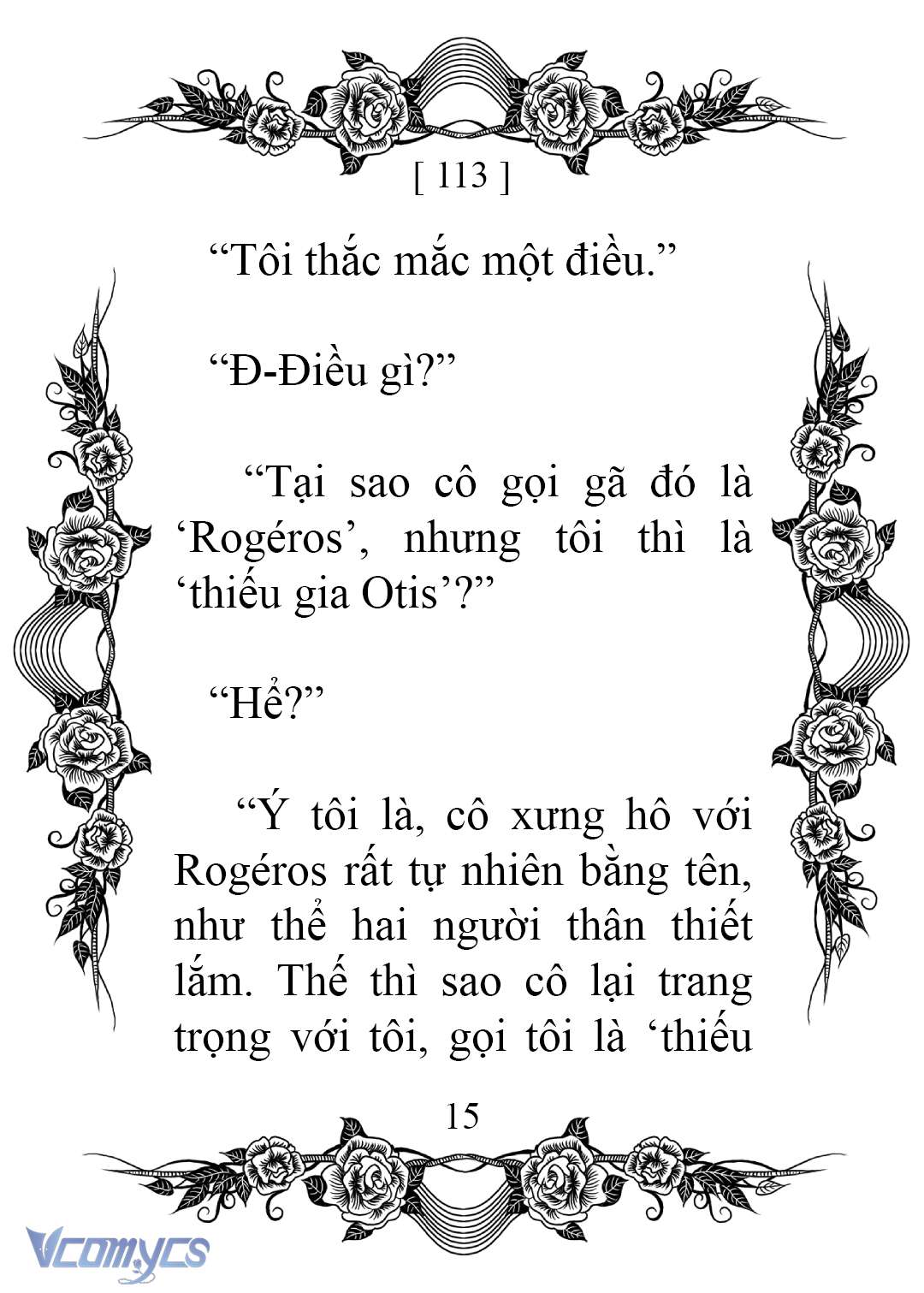 [Novel] Chào Mừng Đến Với Dinh Thự Hoa Hồng Chap 113 - Trang 2
