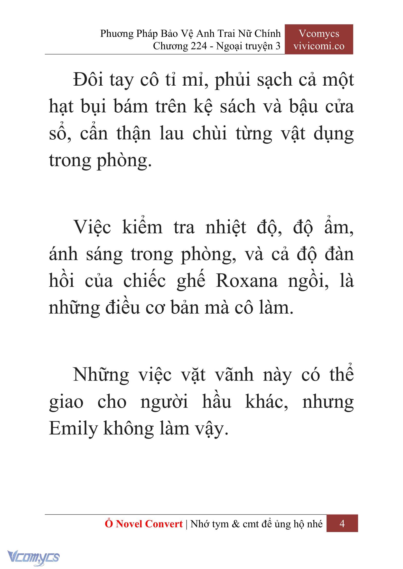 [Novel] Phương Pháp Bảo Vệ Anh Trai Nữ Chính Chap 224 - Trang 2
