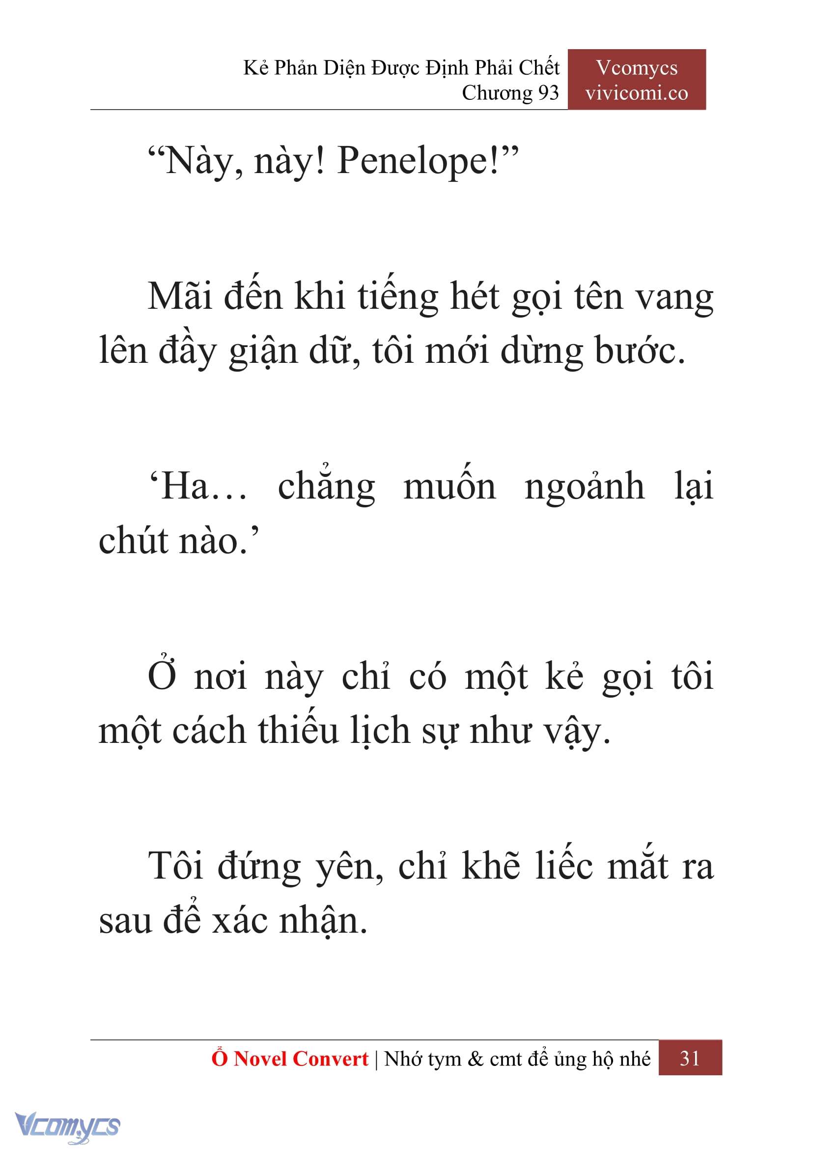 [Novel] Kẻ Phản Diện Được Định Phải Chết Chap 93 - Trang 2